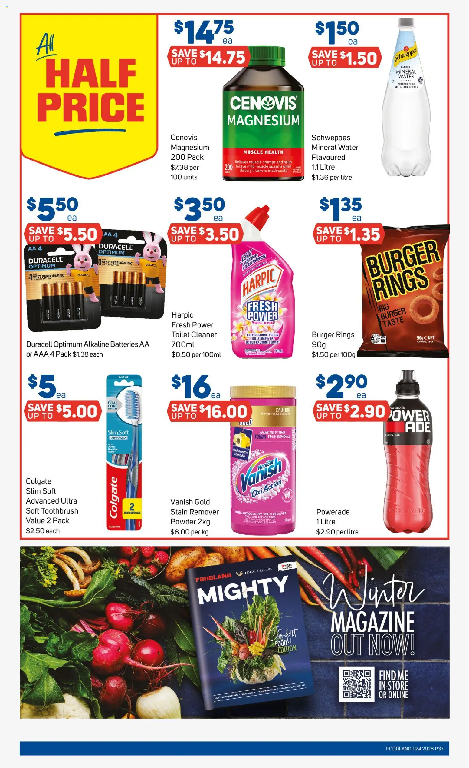 Foodland catalogue - valid from 10.06.2026 | Page: 33 | Products: Battery, Fragrance, Pot, Water
