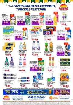 Assaí Atacadista ofertas - MT - Pré-Visualização do folheto da loja Assaí Atacadista, válido de 03/07/2026 | Página: 4 | Produtos: Shampoo, Amaciante downy, Sempre Livre, Água sanitária