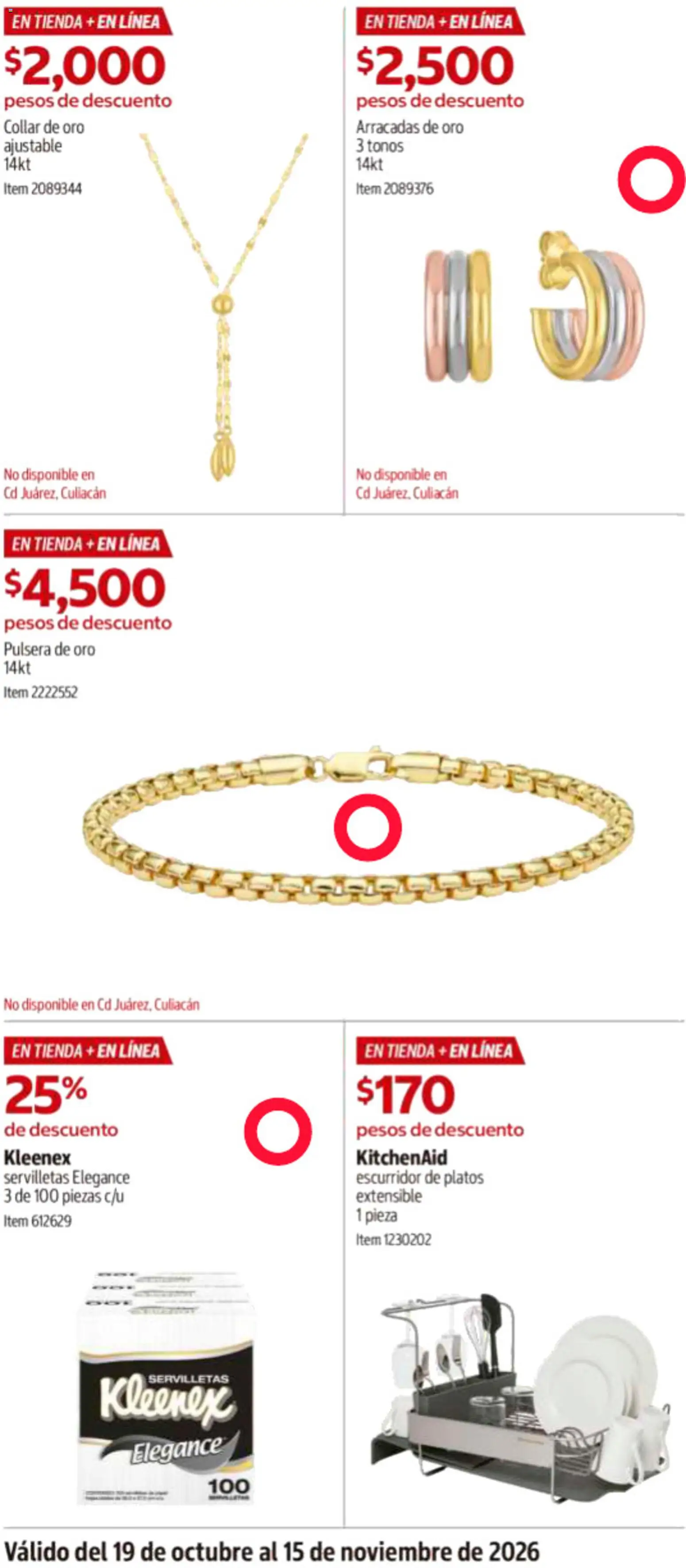 Nuevas ofertas de Costco válidas en toda la República Mexicana desde el 19/10/2026. ¡Encuentra las mejores ofertas en Costco catálogo! | Página: 14