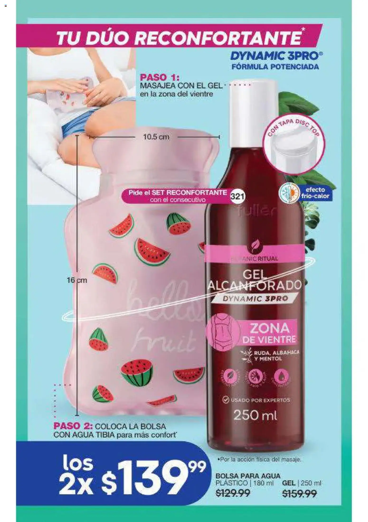 Nuevas ofertas de Fuller válidas en toda la República Mexicana desde el 16/09/2026. ¡Encuentra las mejores ofertas en Fuller campaña 12 2026! | Página: 99 | Productos: Bolsa, Agua