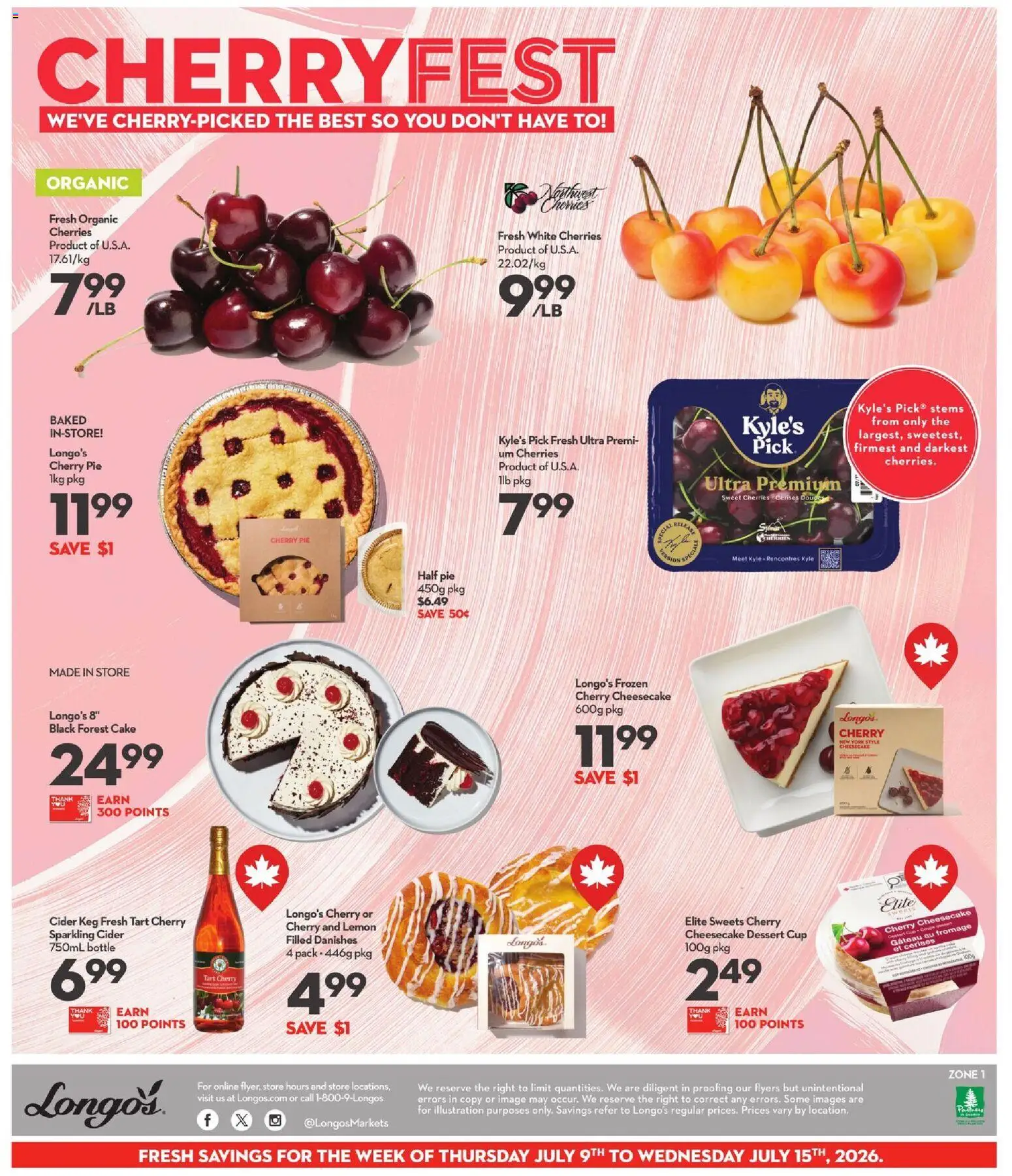 Longo's flyer valid from Jul 9, 2026 | Page: 3