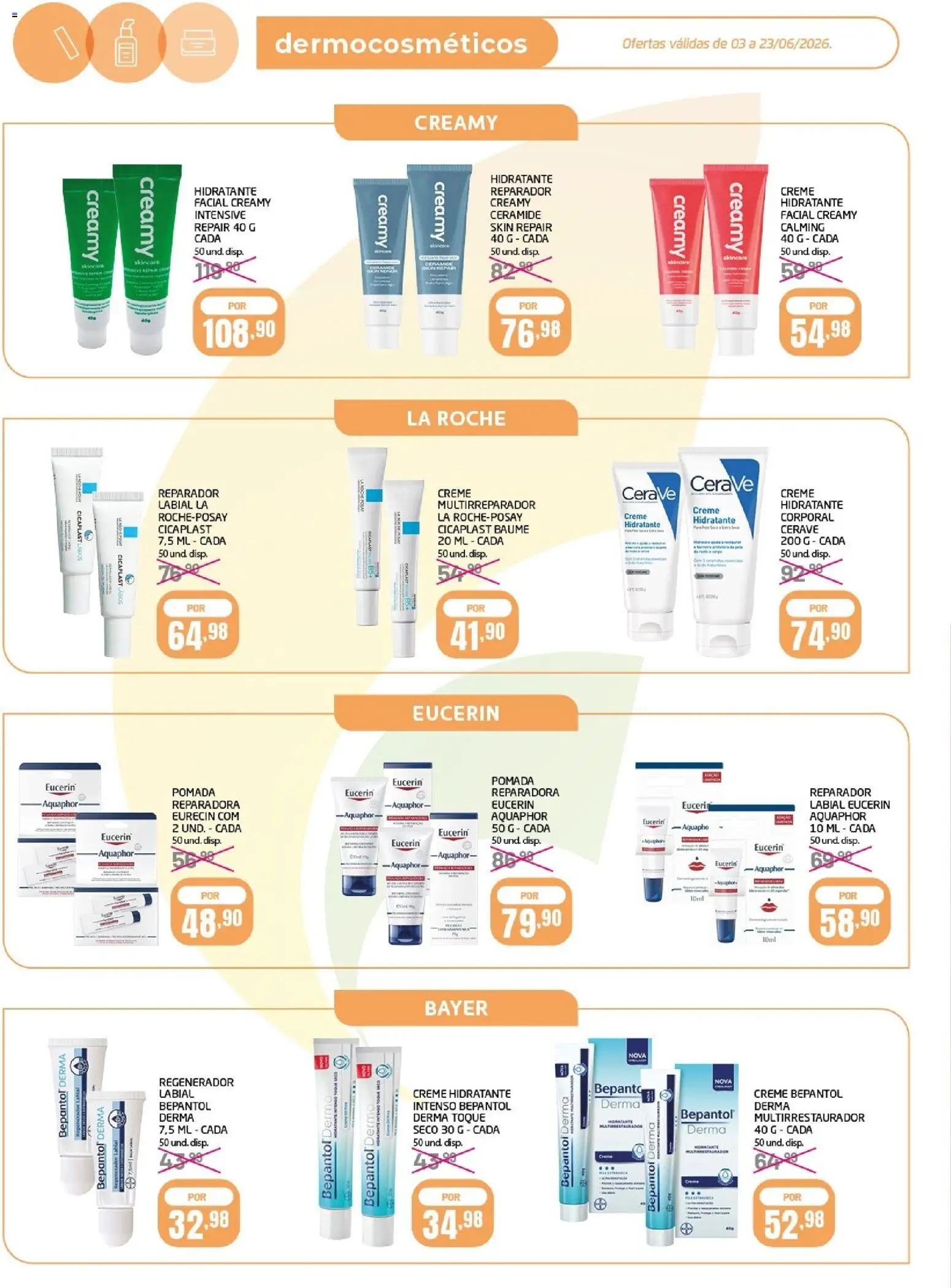 Cooper Folheto - válido de 03.06.2026 | Página: 2 | Produtos: Hidratante corporal, Pomada, Creme