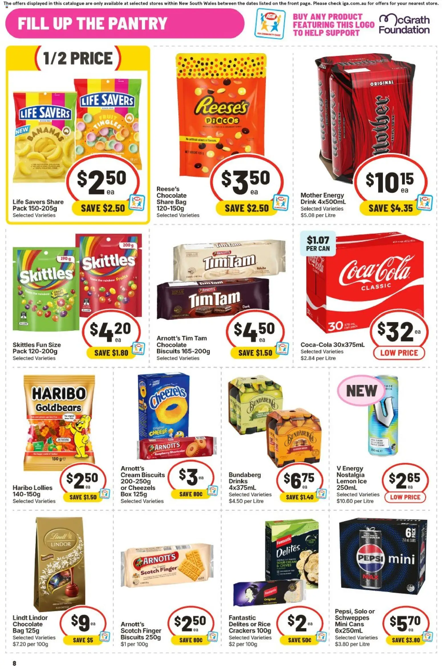IGA catalogue - valid from 23/09/2026 | Page: 13 | Products: Box, Lollies, Fruit, Lindt