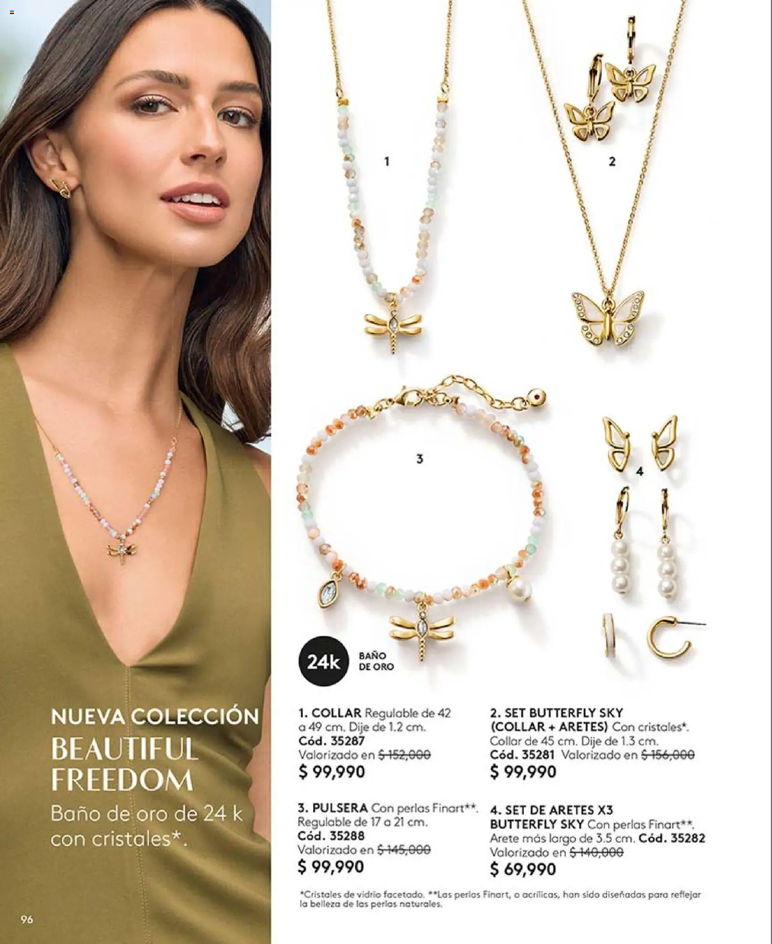 Ésika revista - valida desde el 13.03.2026 | Página: 96 | Productos: Pulsera, Baño, Collar, Dije