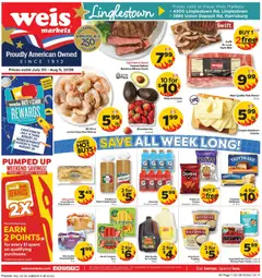 Preview of Weis weekly ads valid from 07/30/2026