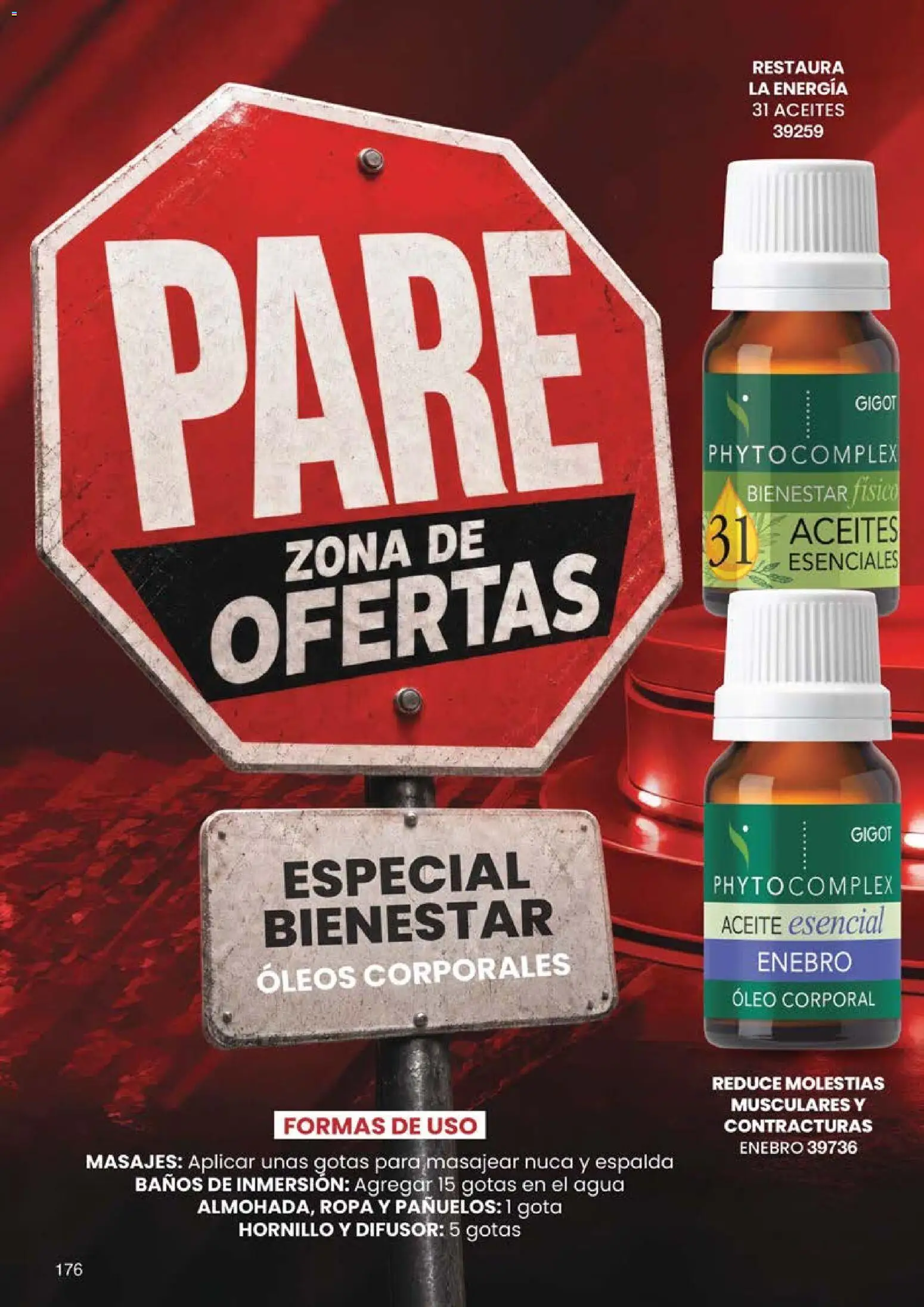 Gigot catálogo │ válido desde el 29/09/2026 | Página: 176 | Productos: Aceite, Agua, Ropa