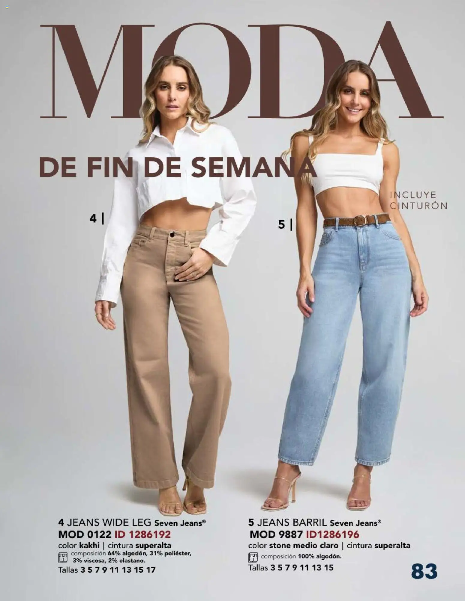 Nuevas ofertas de Price Shoes válidas en toda la República Mexicana desde el 03/08/2026. ¡Encuentra las mejores ofertas en Price Shoes catálogo Jeans! | Página: 83 | Productos: Cinturón