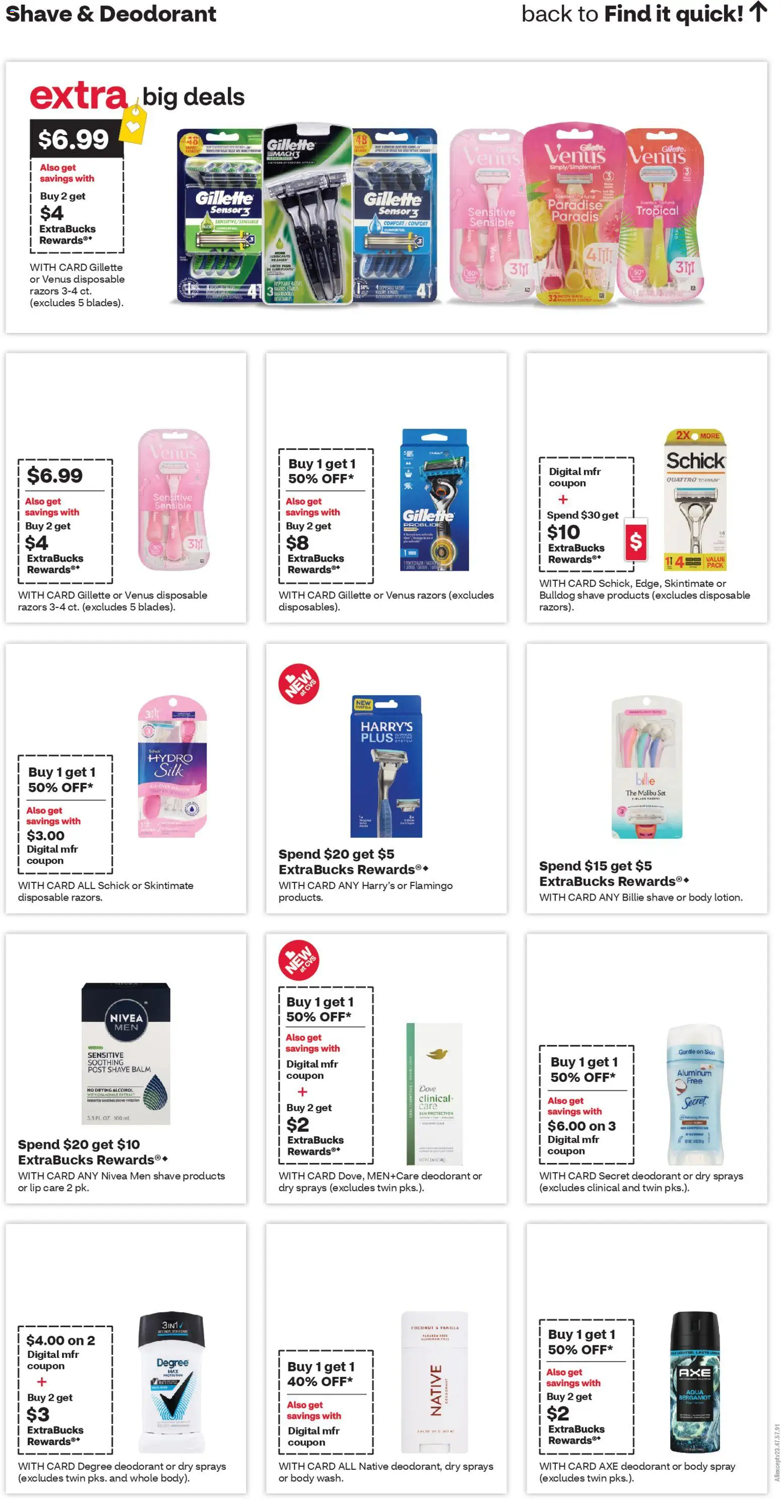 CVS Pharmacy Weekly Ad - ME - valid from 19.04.2026 | Page: 16 | Products: Axe, Deodorant