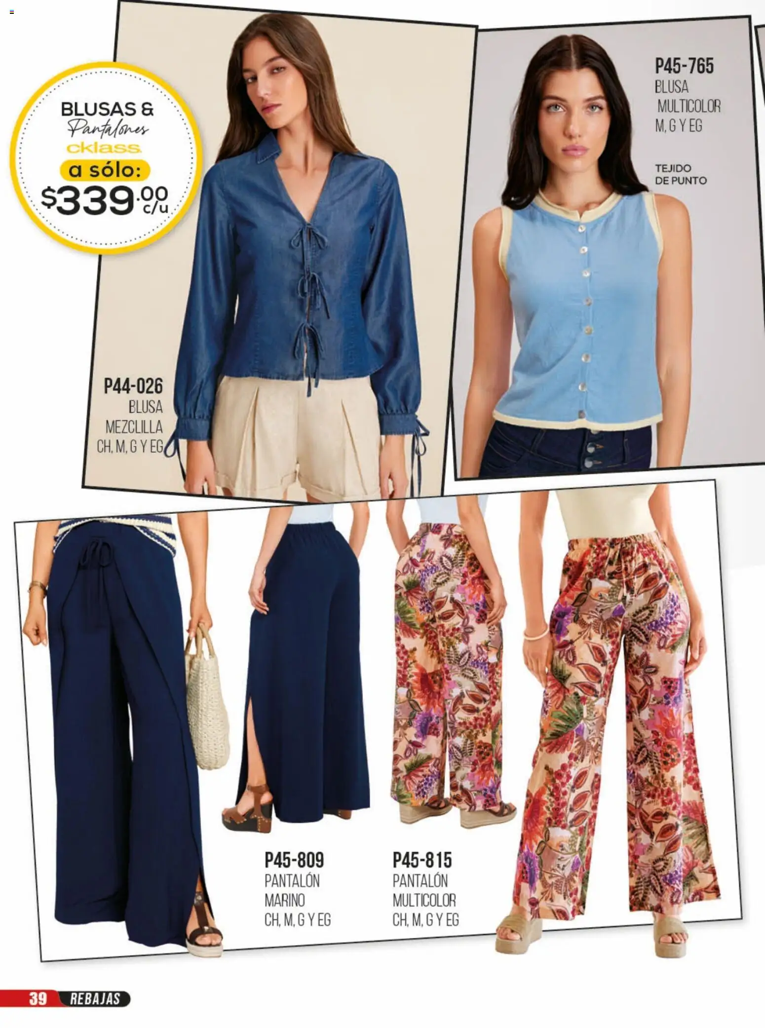 Nuevas ofertas de Cklass válidas en toda la República Mexicana desde el 23/06/2026. ¡Encuentra las mejores ofertas en Cklass catálogo Rebajas sobre rebajas calzado! | Página: 429 | Productos: Blusa, Pantalones