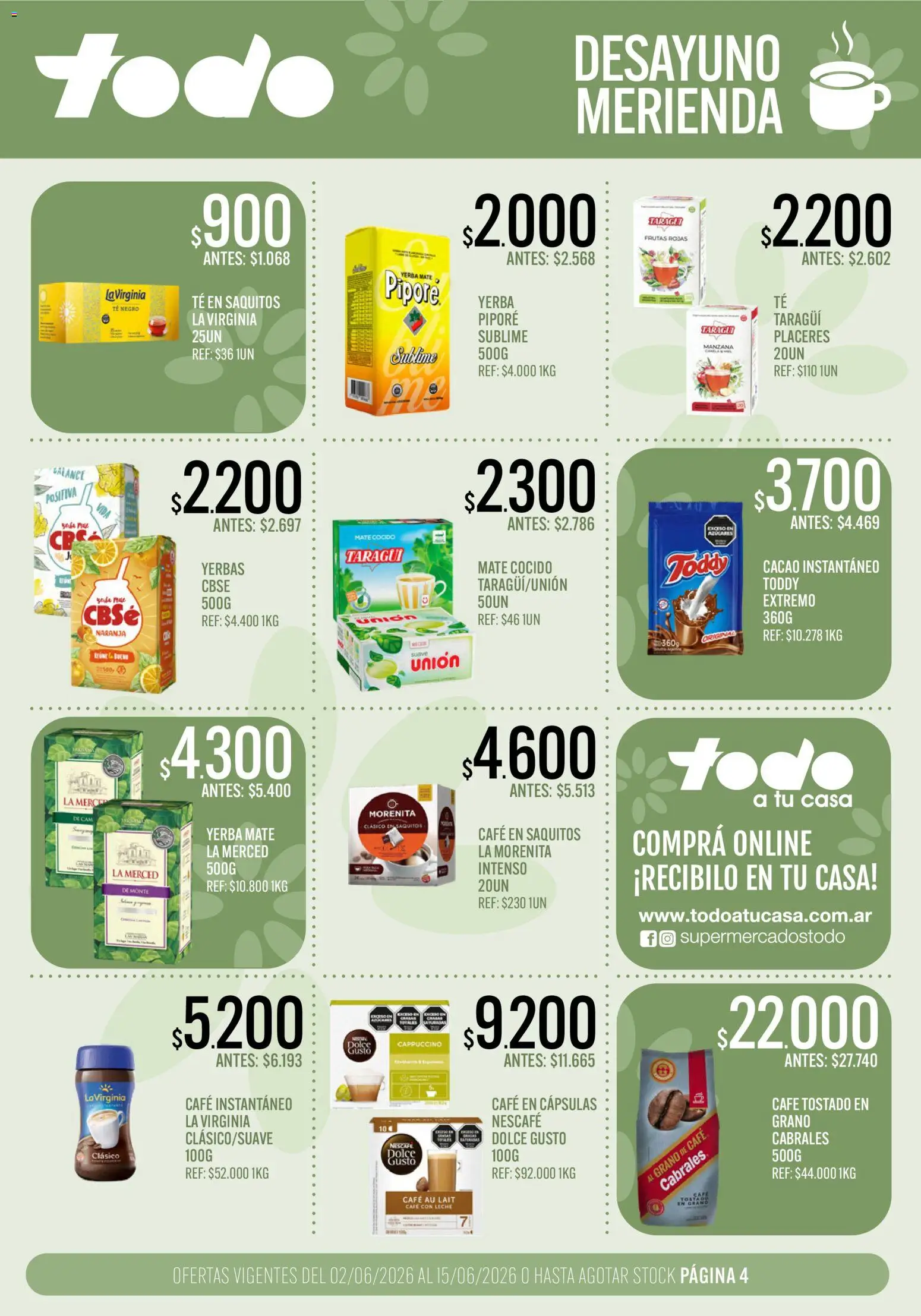 Supermercados TODO - Ofertas │ válido desde el 02.06.2026 | Página: 4