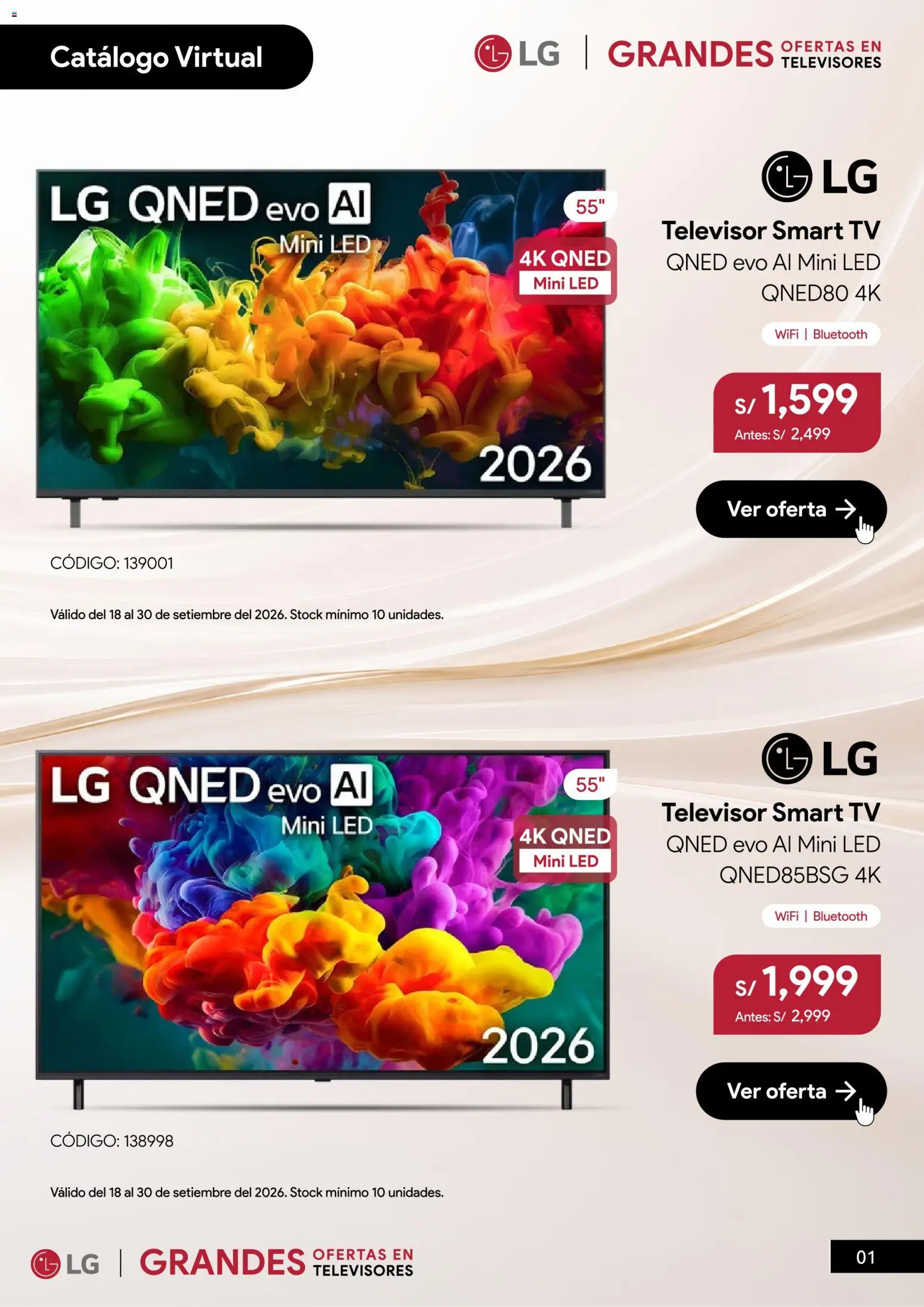 Catálogo Hiraoka válido desde 18/09/2026 | Página: 2 | Productos: Televisor