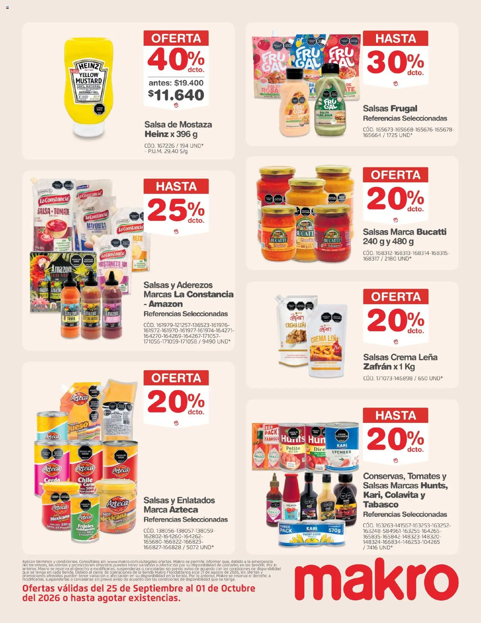 Makro revista - valida desde el 25/09/2026 | Página: 12