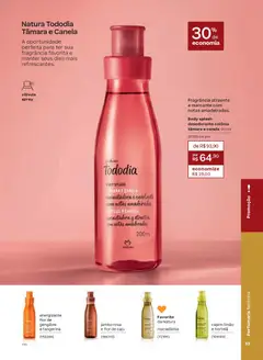 Natura - Ciclo 04/2026 - Pré-Visualização do folheto da loja Natura, válido de 19.02.2026 | Página: 33 | Produtos: Macadâmia, Hortelã, Fragrância, Body