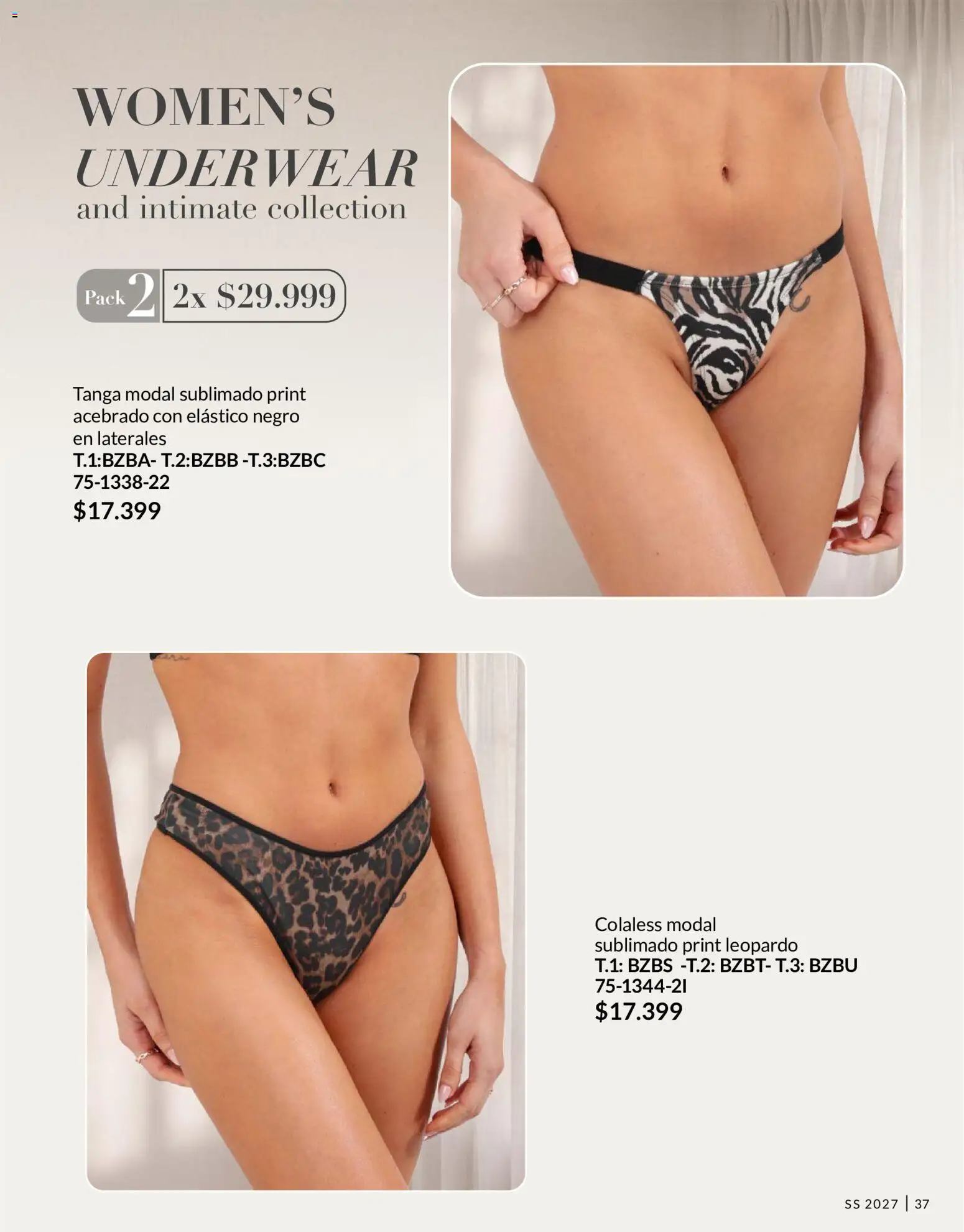 Vitnik - Underwear & Complements │ válido desde el 01/09/2026 | Página: 37