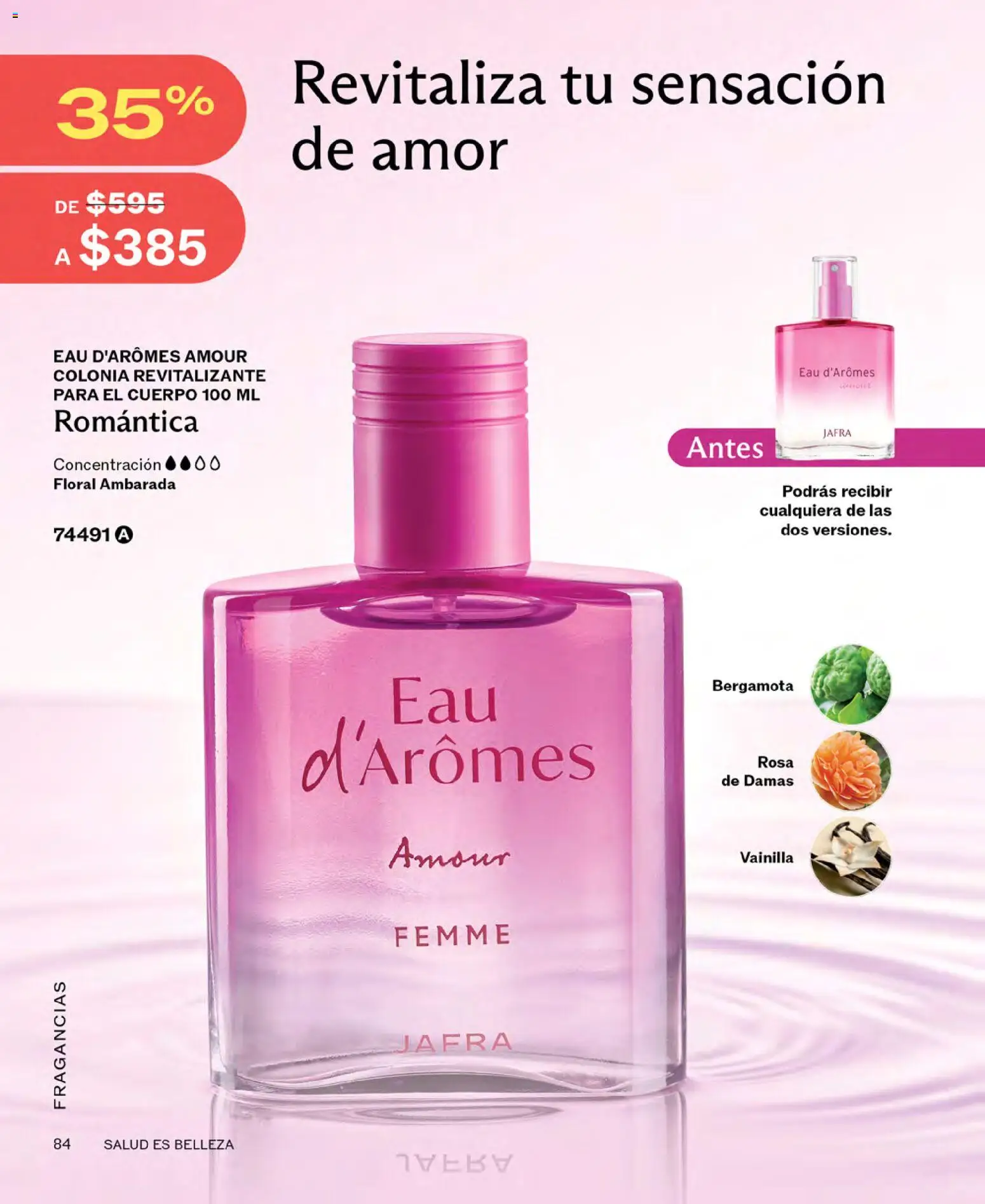 Nuevas ofertas de JAFRA válidas en toda la República Mexicana desde el 01.06.2026. ¡Encuentra las mejores ofertas en JAFRA catálogo! | Página: 84