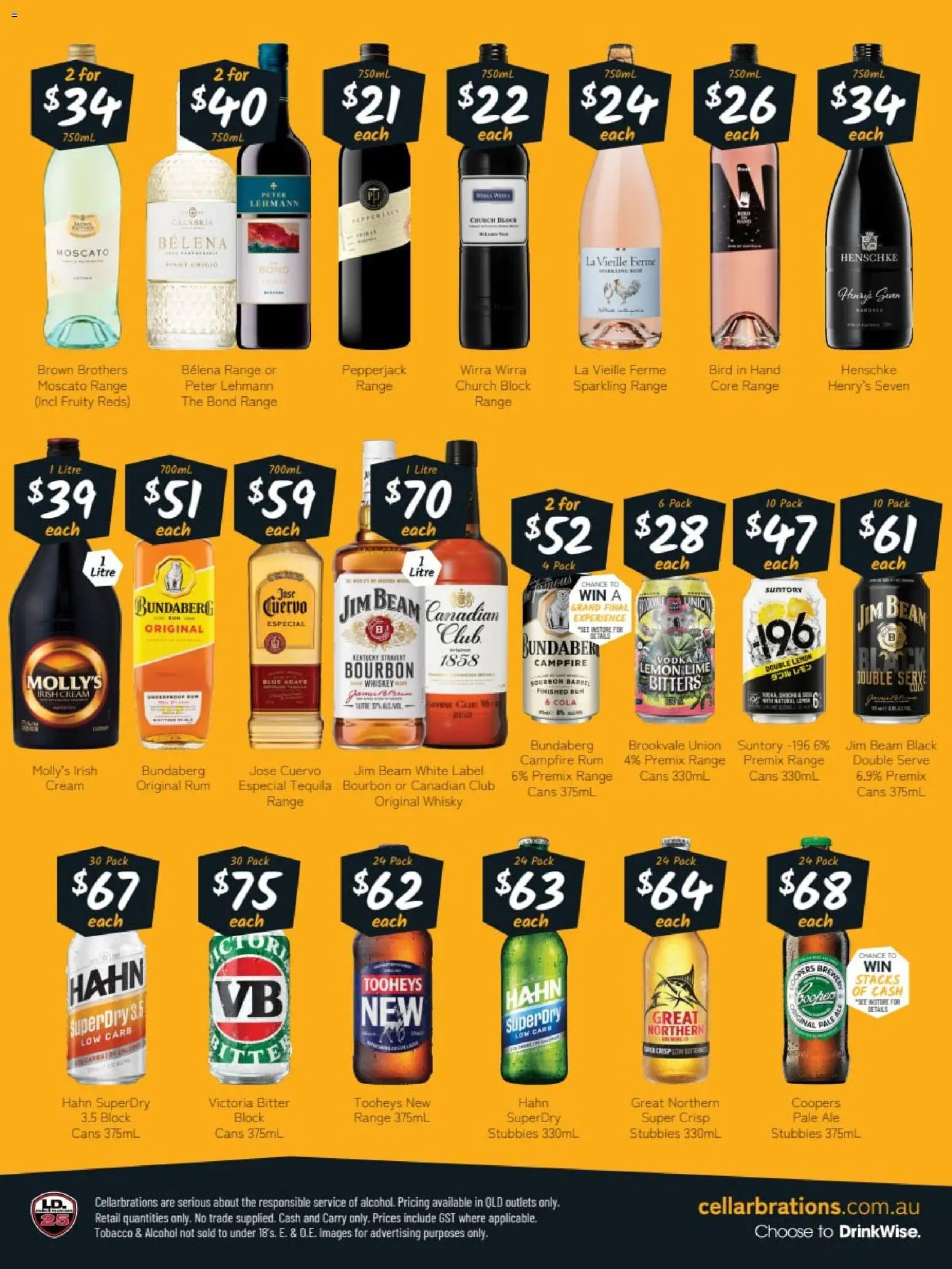 Cellarbrations catalogue - valid from 04.05.2026 | Page: 2 | Products: Cream, Whiskey, Rum, Lemon