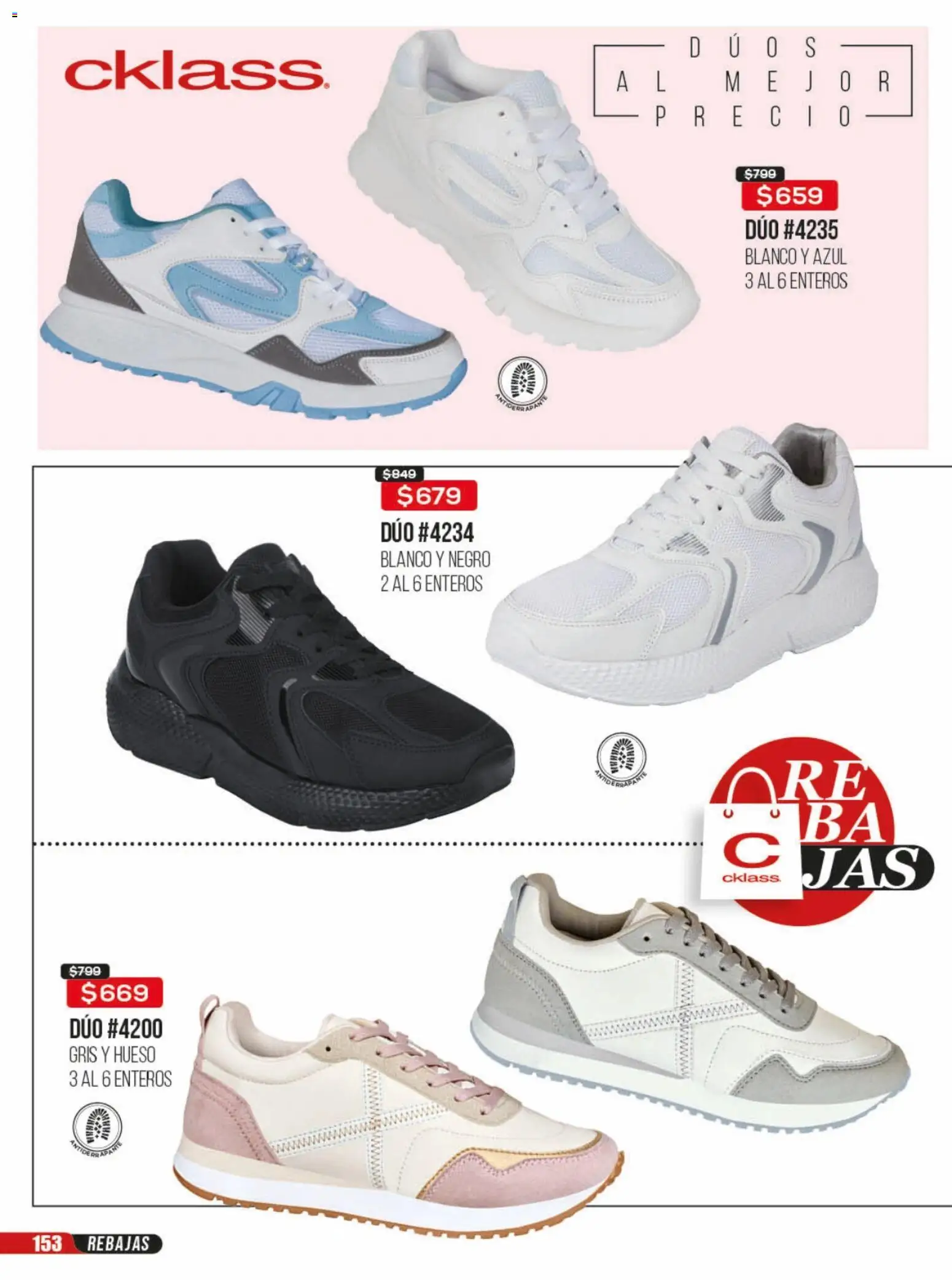 Nuevas ofertas de Cklass válidas en toda la República Mexicana desde el 23/06/2026. ¡Encuentra las mejores ofertas en Cklass catálogo Rebajas sobre rebajas ropa! | Página: 357