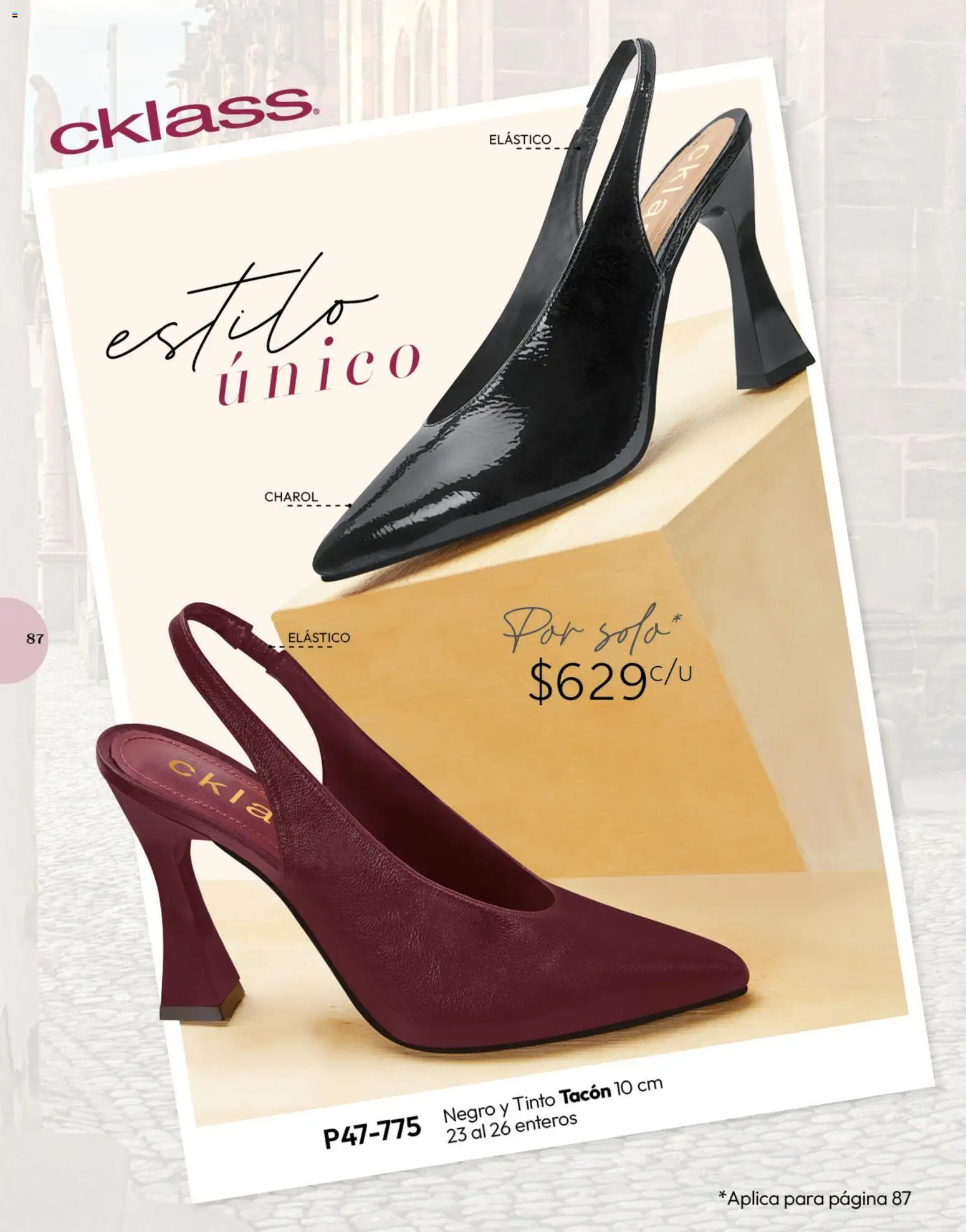 Nuevas ofertas de Cklass válidas en toda la República Mexicana desde el 11/09/2026. ¡Encuentra las mejores ofertas en Cklass catálogo Calzado Invierno! | Página: 91