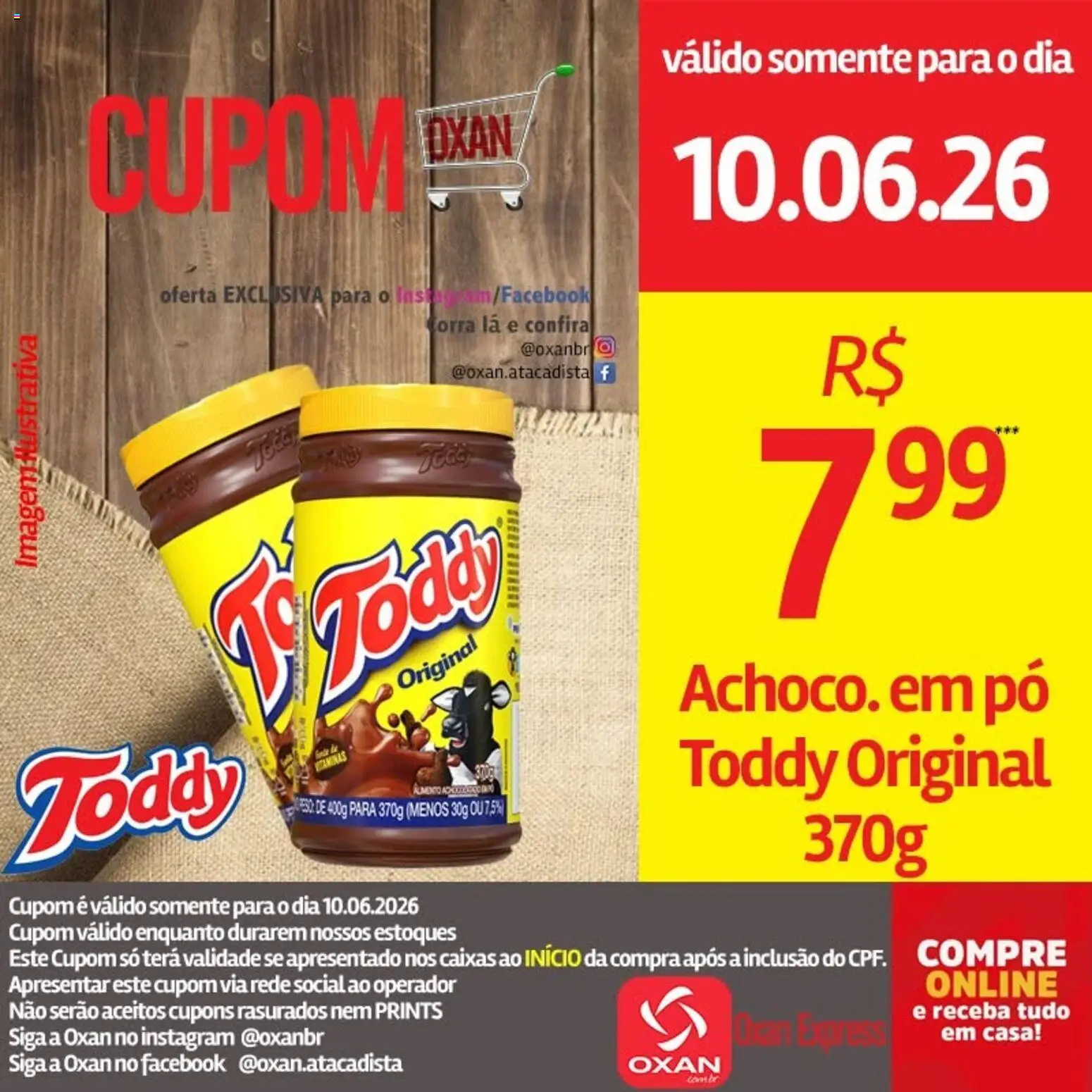 Oxan Atacadista Folheto - válido de 10.06.2026 | Página: 13 | Produtos: Pó