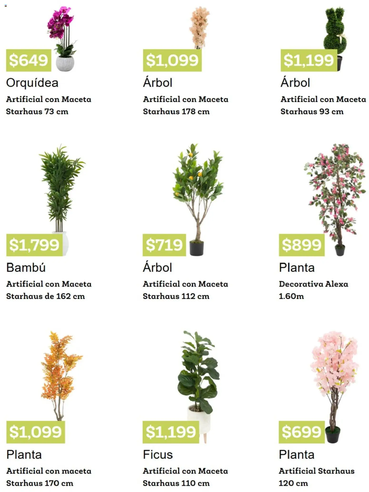 Nuevas ofertas de Coppel válidas en toda la República Mexicana desde el 01.02.2026. ¡Encuentra las mejores ofertas en Coppel catálogo Primavera! | Página: 37 | Productos: Planta, Maceta