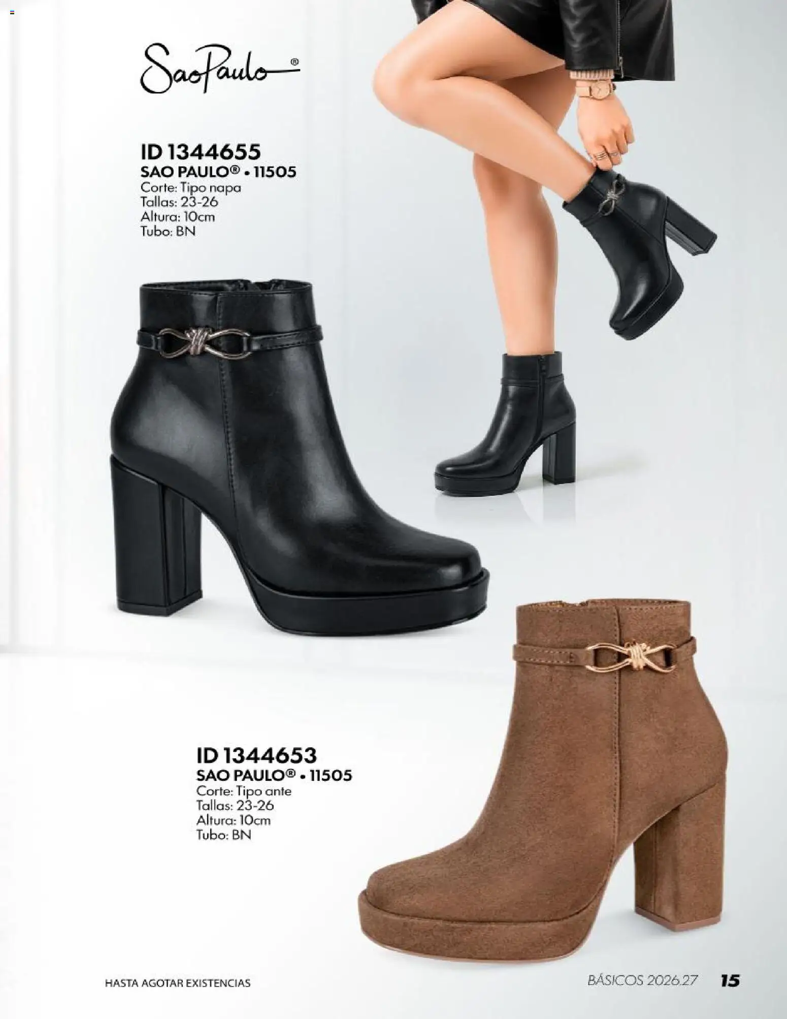 Nuevas ofertas de Price Shoes válidas en toda la República Mexicana desde el 20/10/2026. ¡Encuentra las mejores ofertas en Price Shoes catálogo Botines Basicos! | Página: 15