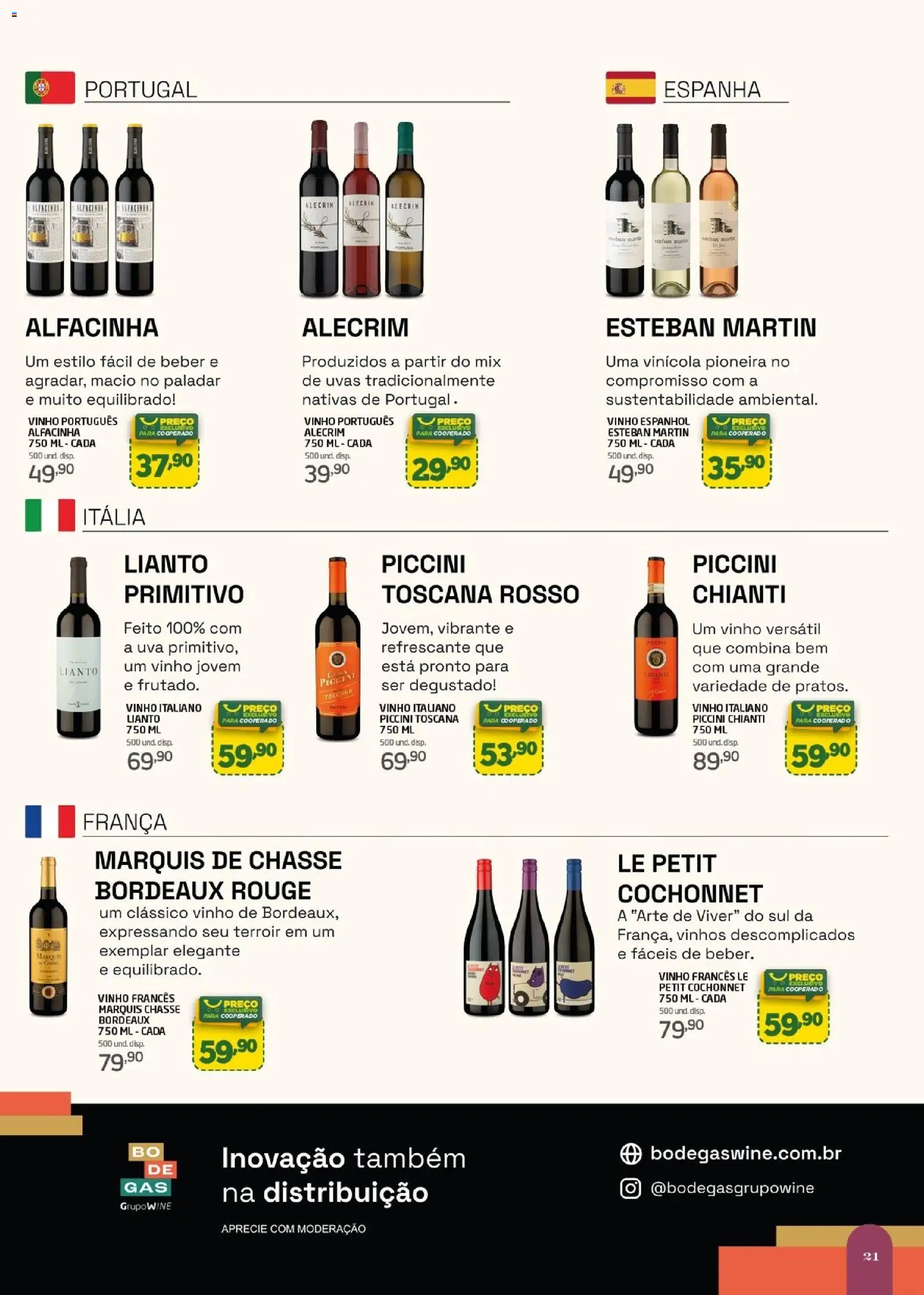 Cooper Folheto - válido de 27.05.2026 | Página: 21 | Produtos: Vinho, Uvas