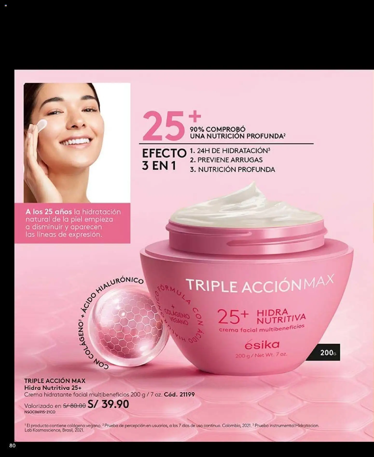 Catálogo Ésika válido desde 22/08/2026 | Página: 80 | Productos: Crema