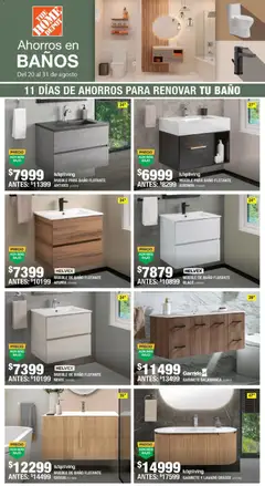 Vista previa de Home Depot catálogo, nuevo folleto de la tienda, válido en México a partir del 13/08/2026 | Página: 3 | Productos: Refrigerador, Parrilla, Campana