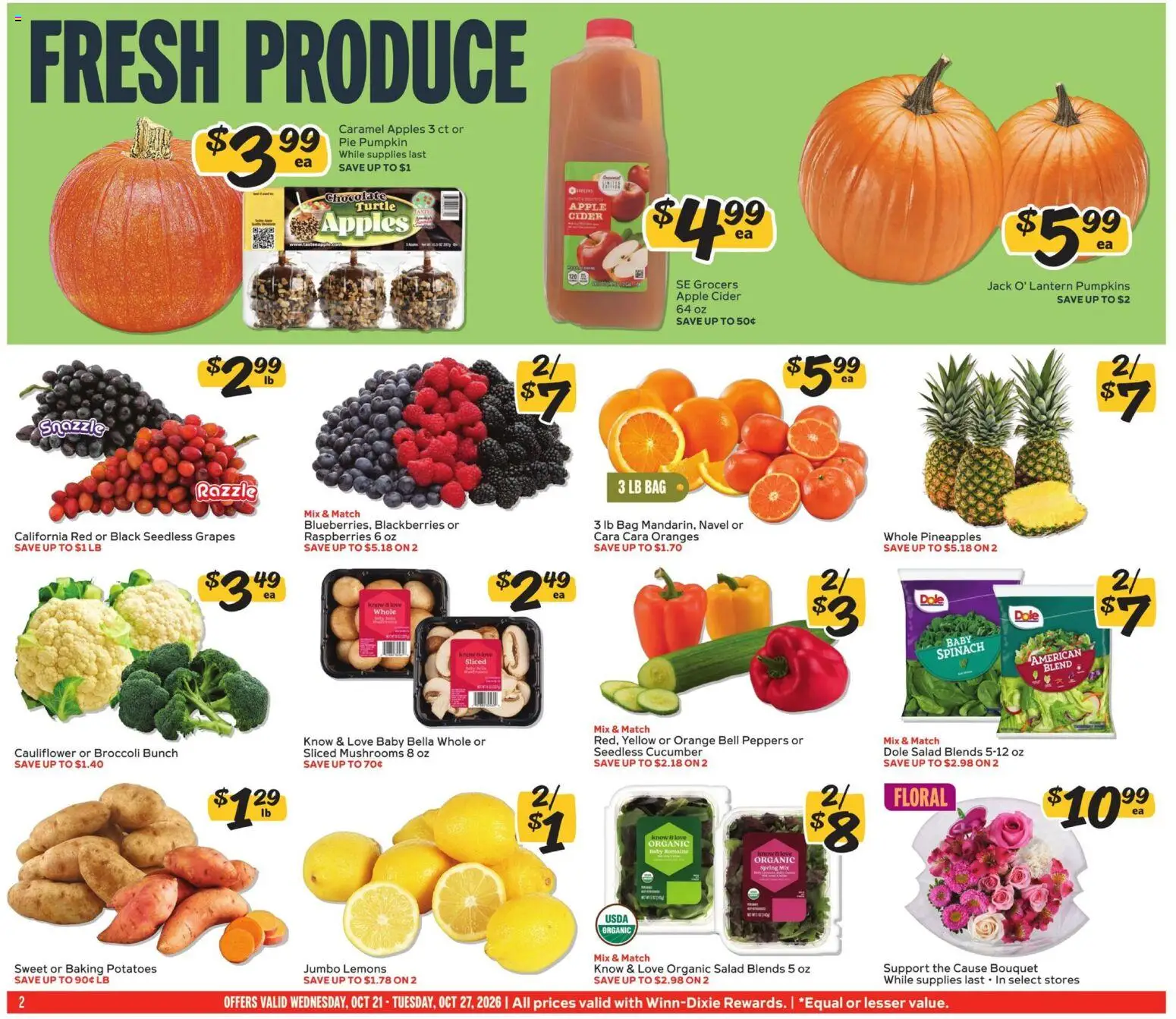Winn Dixie Weekly Ad - valid from 10/21/2026 | Page: 2