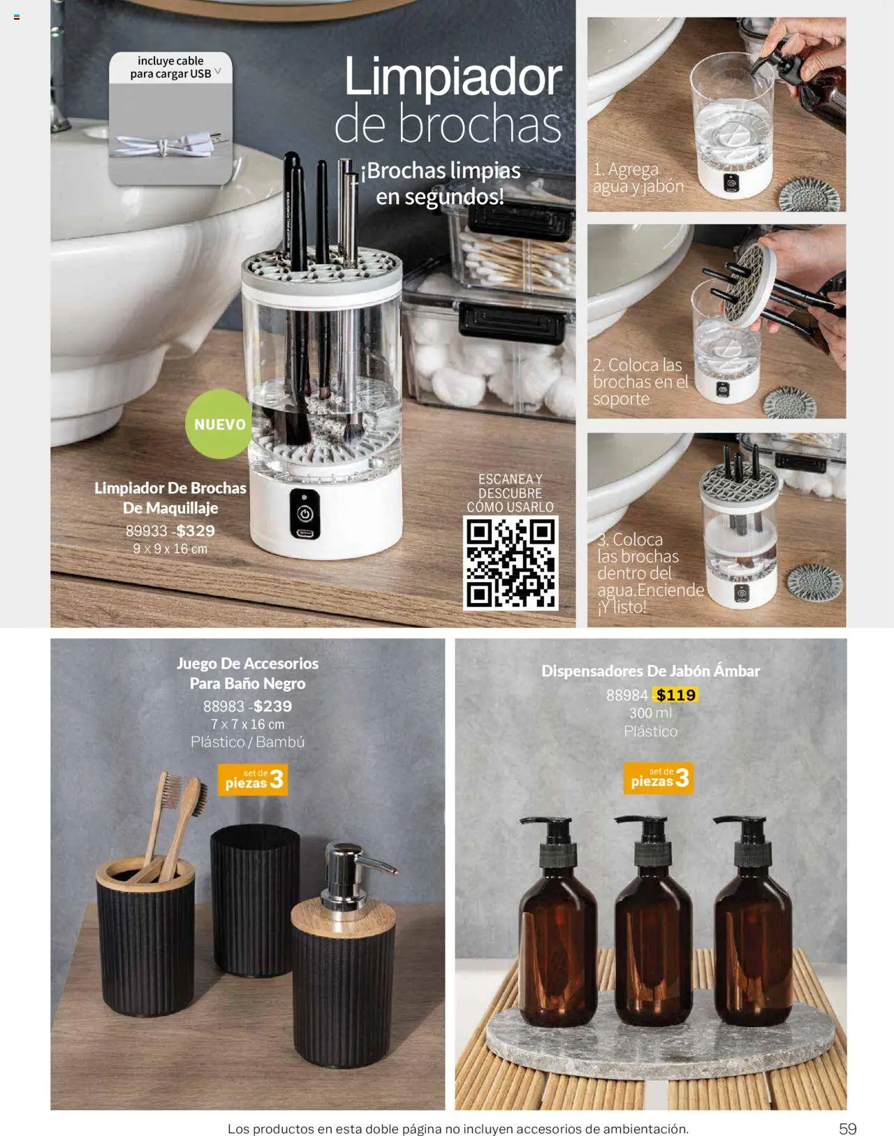 Nuevas ofertas de Vianney válidas en toda la República Mexicana desde el 05/09/2025. ¡Encuentra las mejores ofertas en Vianney - Catálogo - Biasi! | Página: 61 | Productos: Usb, Juego, Baño, Maquillaje