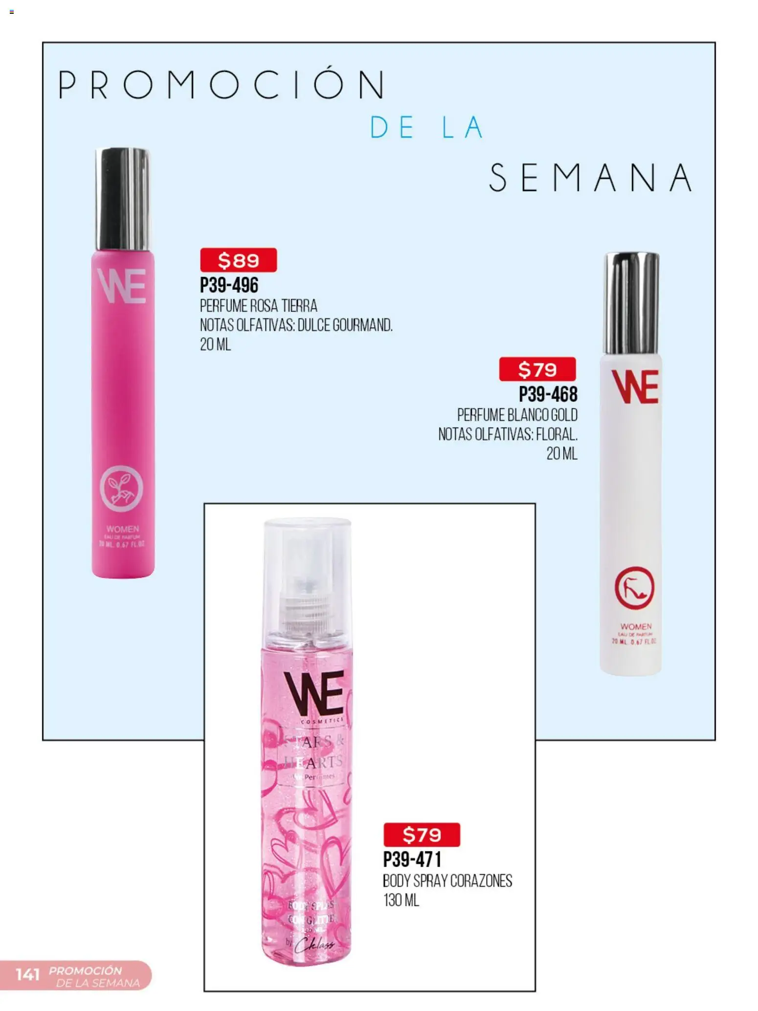 Nuevas ofertas de Cklass válidas en toda la República Mexicana desde el 30.03.2026. ¡Encuentra las mejores ofertas en Cklass catálogo Promo semanal! | Página: 142 | Productos: Body, Perfume