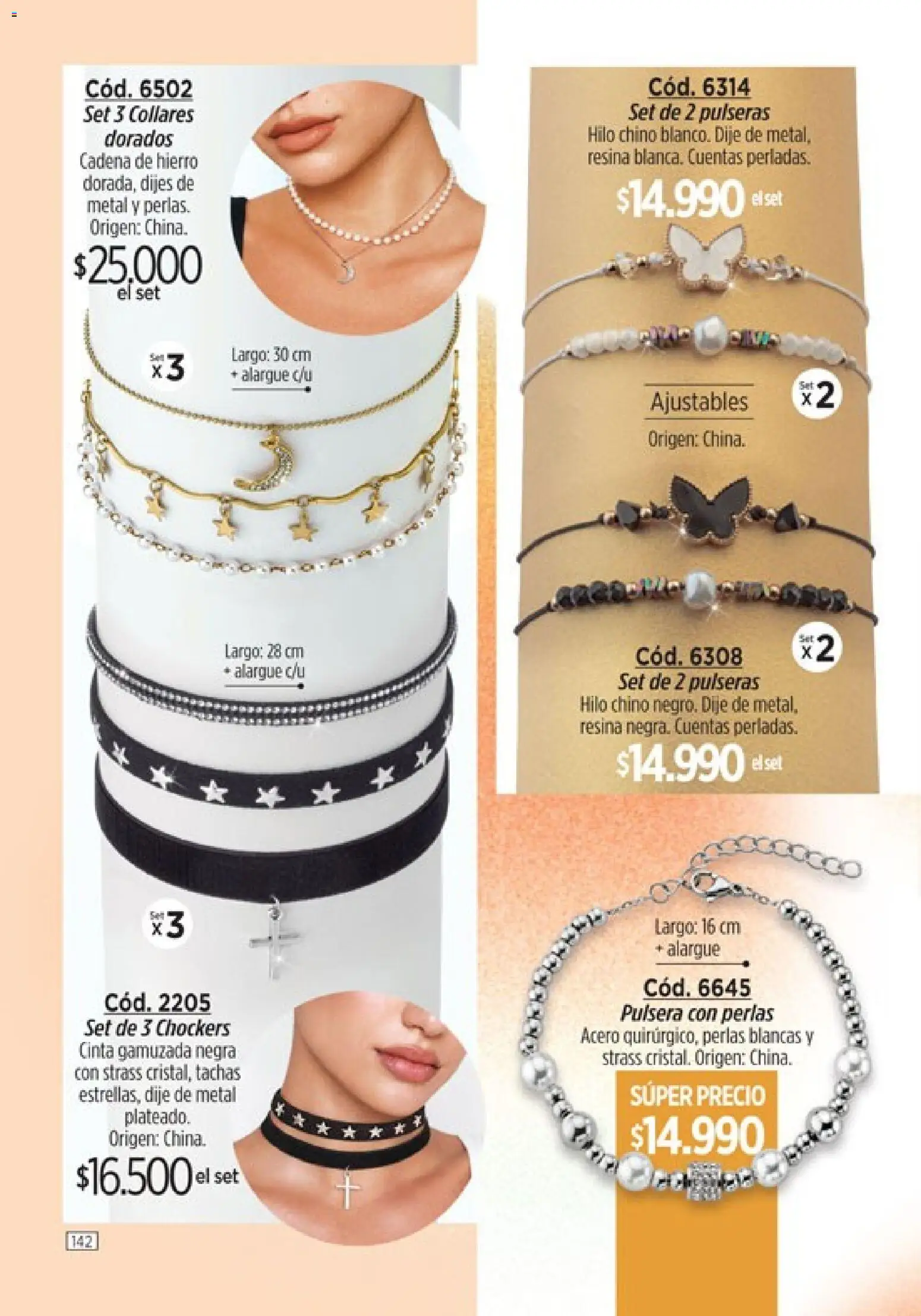 Catálogo Amodil Campaña 4 │ válido desde el 01/03/2026 | Página: 142 | Productos: Pulsera, Cinta, Dije, Cadena