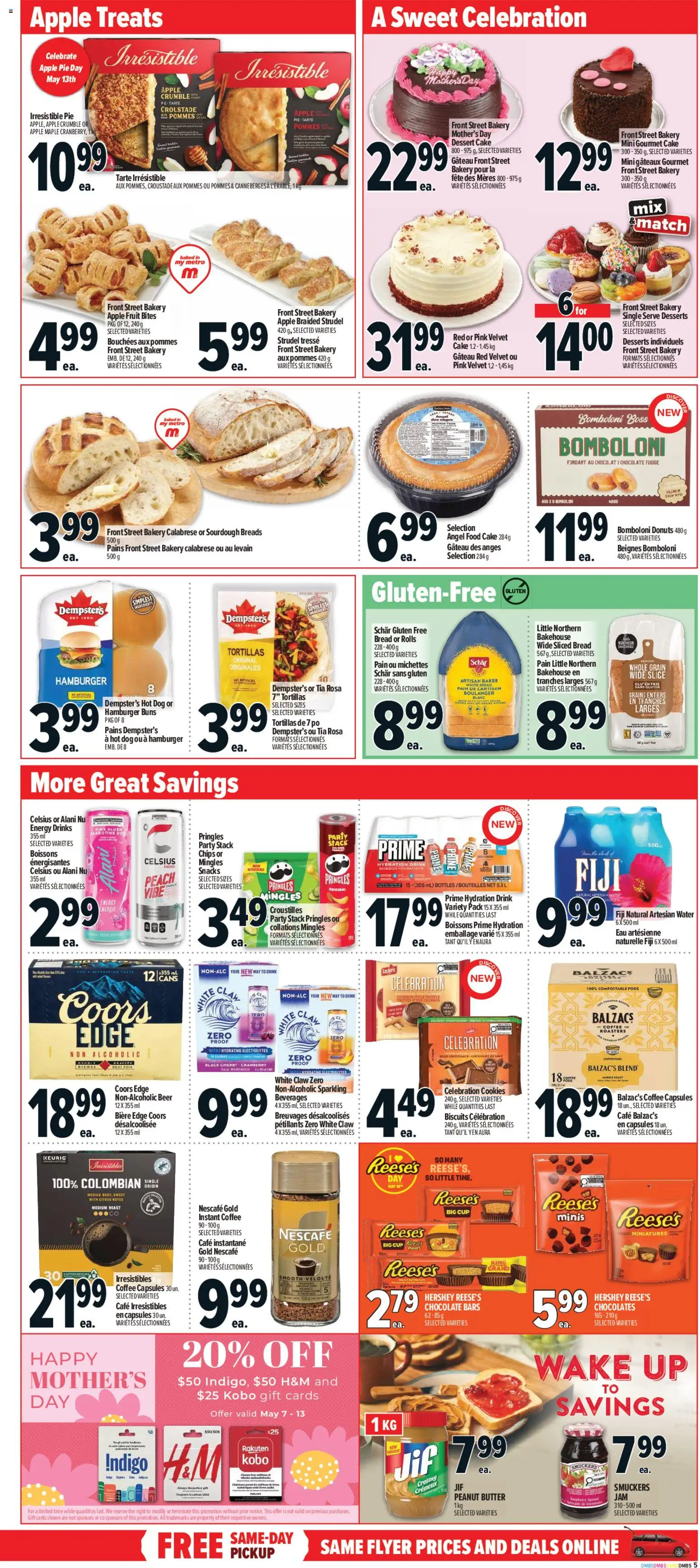 Metro flyer valid from 07.05.2026 | Page: 13 | Products: Butter, Bread, Coffee, Beer