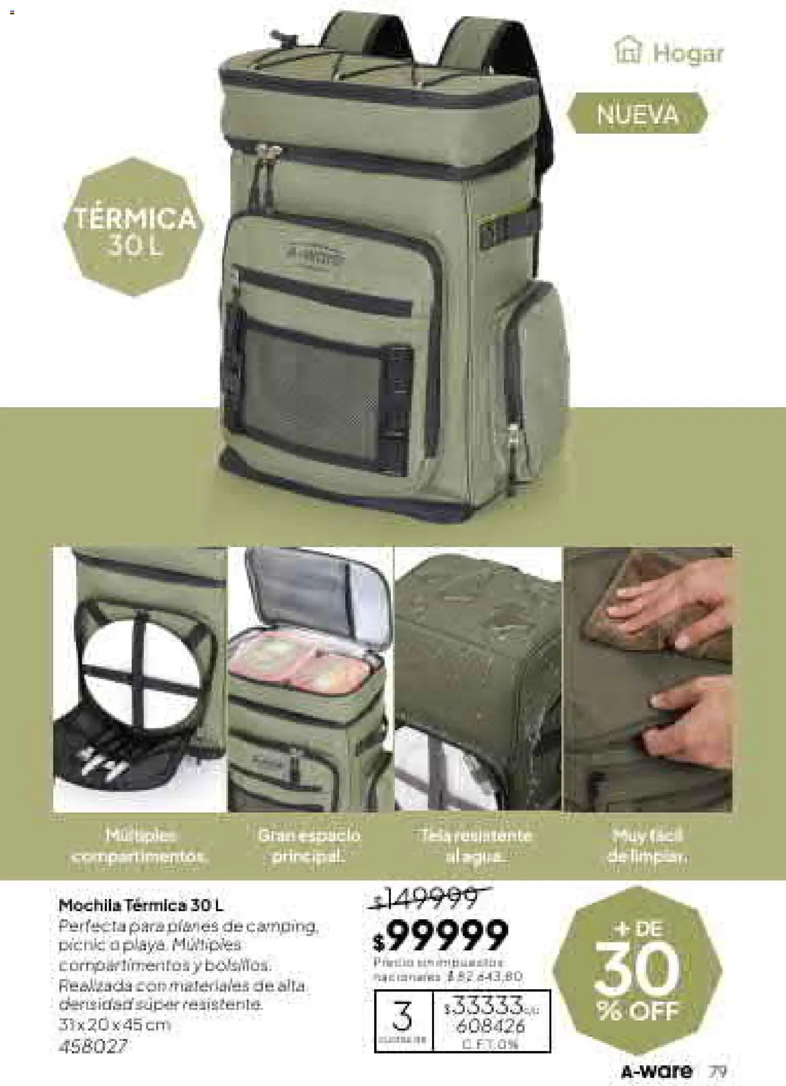 Tupperware Folleto │ válido desde el 01/07/2026 | Página: 80 | Productos: Térmica, Mochila