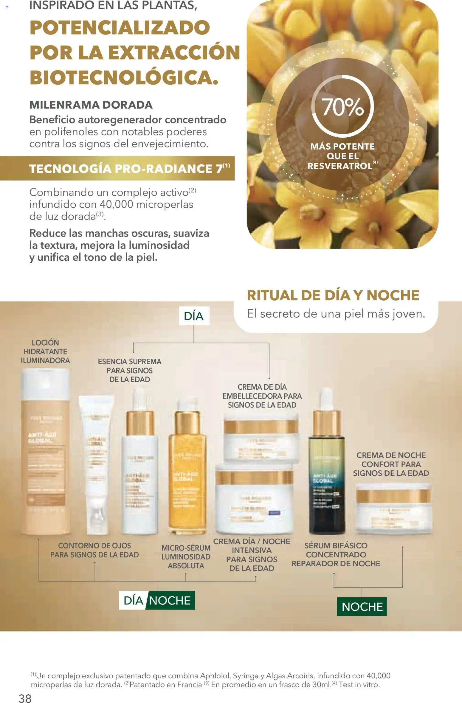 Nuevas ofertas de Yves Rocher válidas en toda la República Mexicana desde el 14/07/2026. ¡Encuentra las mejores ofertas en Yves Rocher campaña 10 2026! | Página: 38 | Productos: Contorno de ojos, Serum, Crema, Contorno