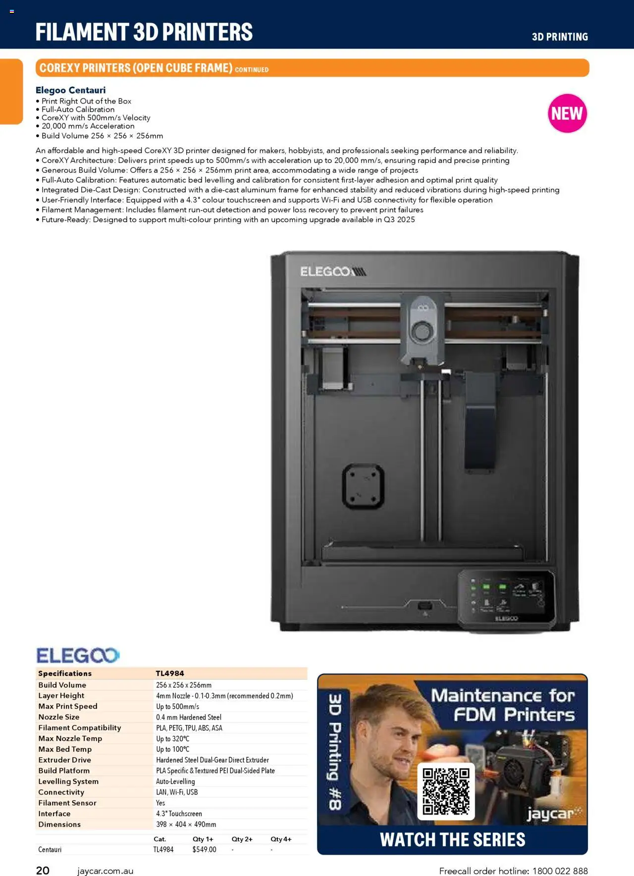 Jaycar catalogue - valid from 09/07/2025 | Page: 20 | Products: Box, Watch, Printer, Bed