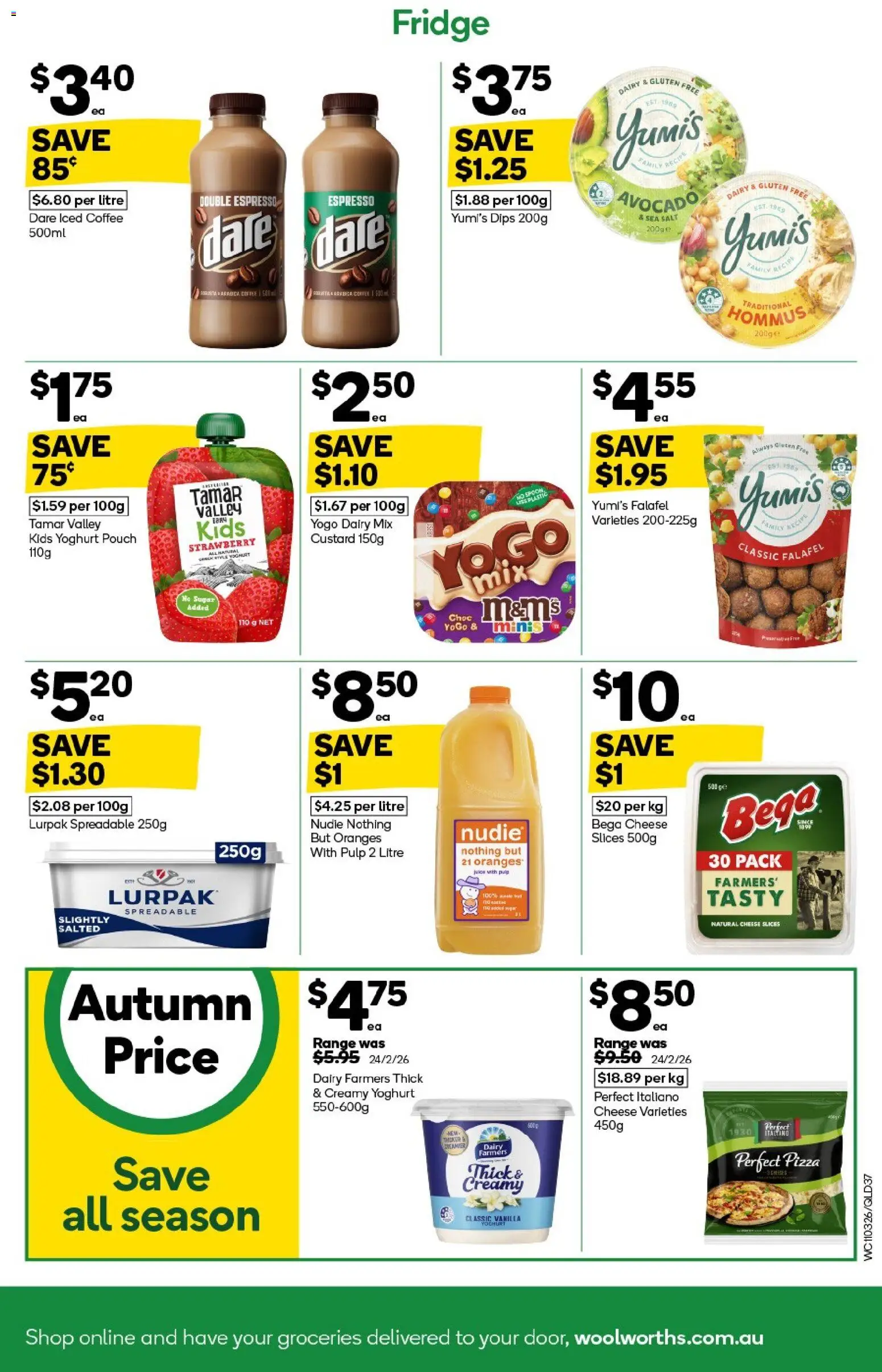 Woolworths catalogue - valid from 11.03.2026 | Page: 37 | Products: Cheese, Oranges, Avocado, Salt