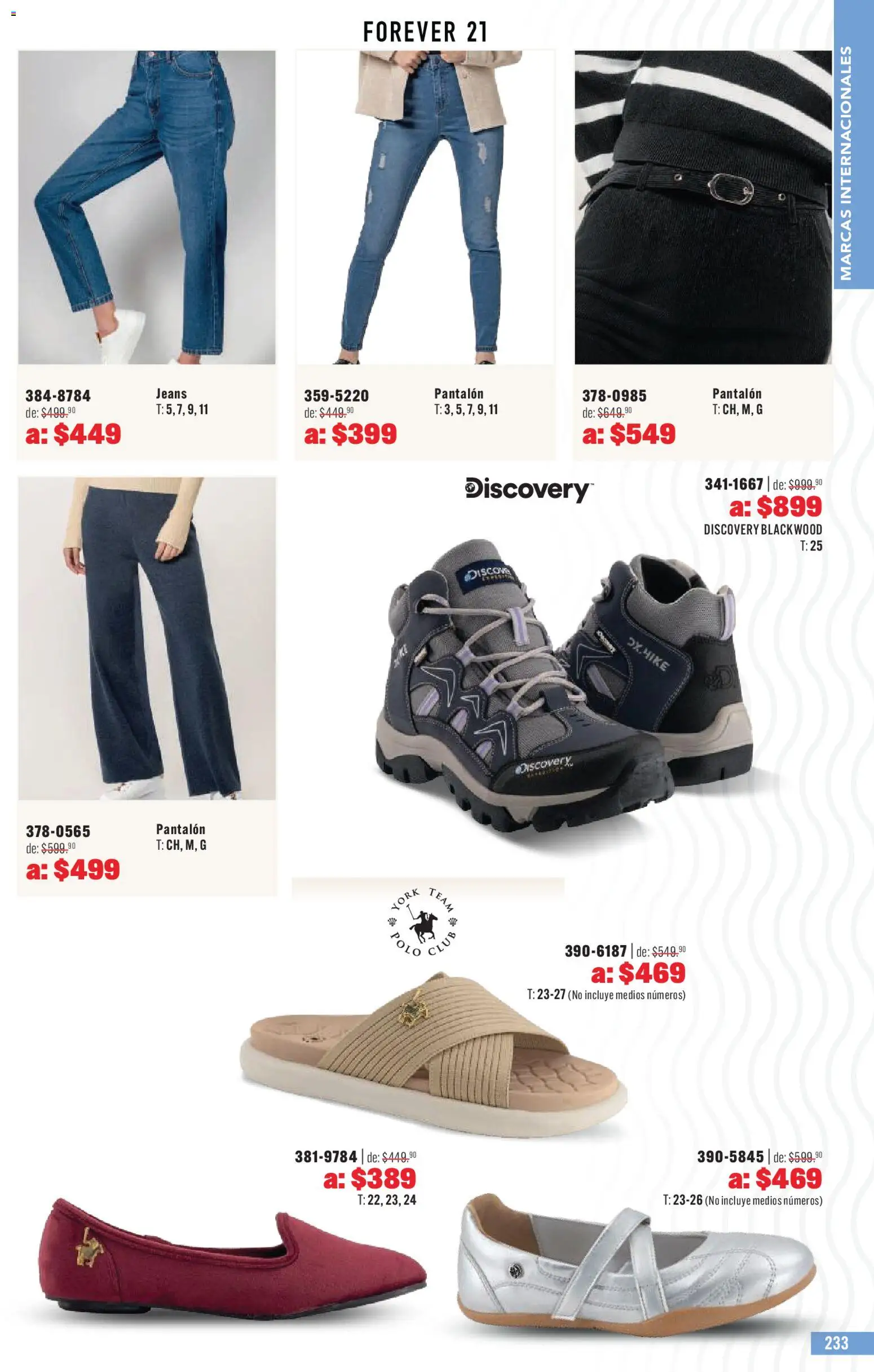 Nuevas ofertas de Andrea válidas en toda la República Mexicana desde el 03.05.2026. ¡Encuentra las mejores ofertas en Andrea catálogo Outlet! | Página: 233