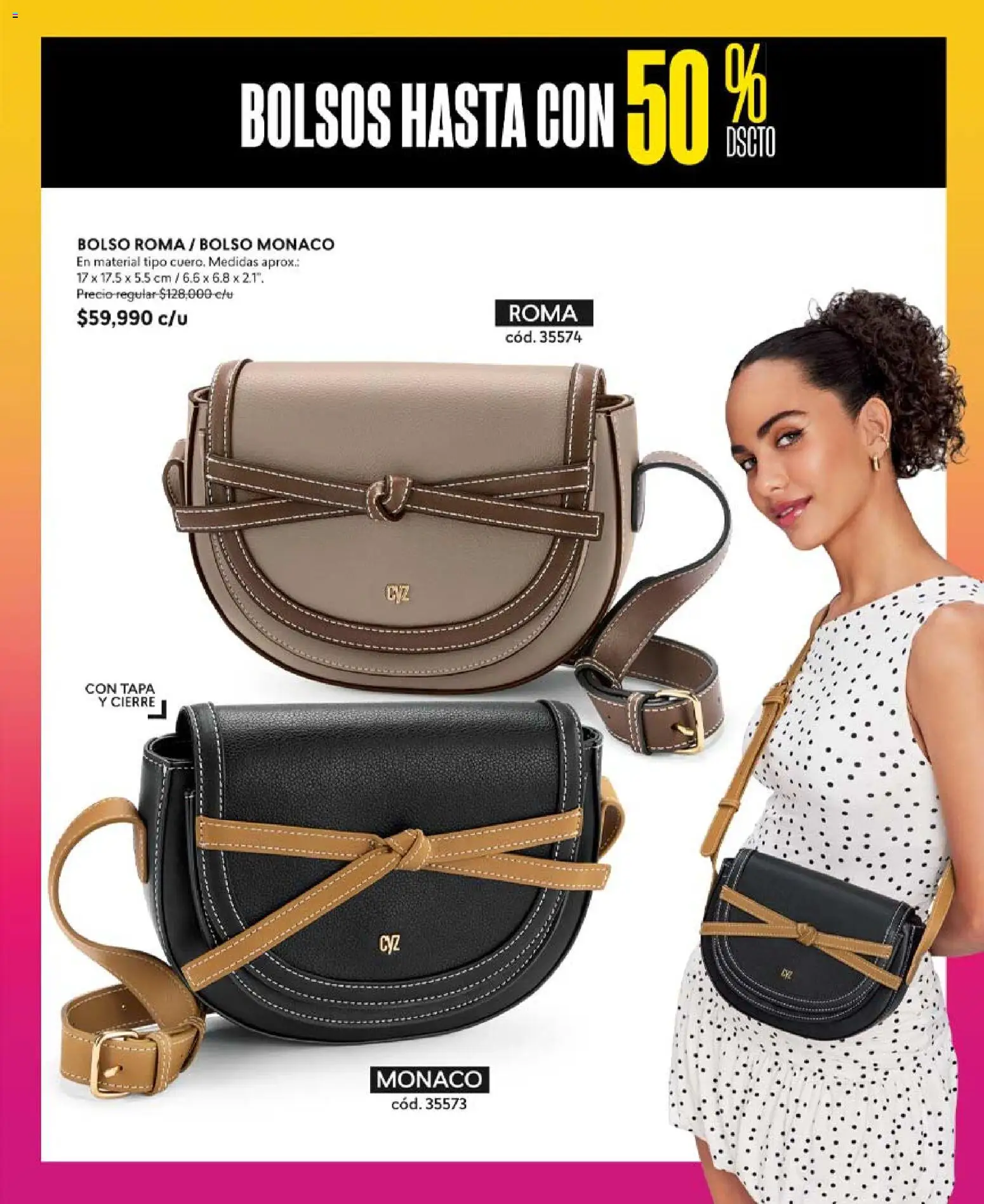 CyZone revista - valida desde el 04.05.2026 | Página: 43 | Productos: Bolso