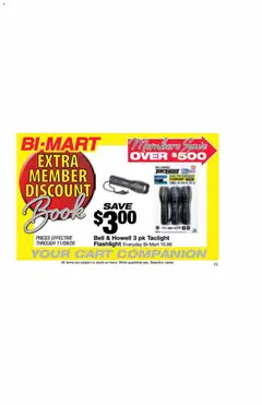 Preview of Bi-Mart weekly ads valid from 10/27/2026
