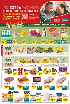 Extra ofertas de Mercado Terça e Quinta - Pré-Visualização do folheto da loja Extra, válido de 05.05.2026