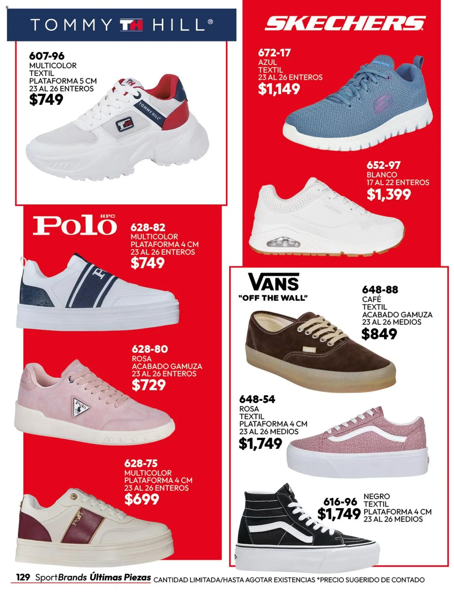Nuevas ofertas de Cklass válidas en toda la República Mexicana desde el 08/07/2026. ¡Encuentra las mejores ofertas en Cklass catálogo Sportbrands dama! | Página: 136 | Productos: Café, Gamuza