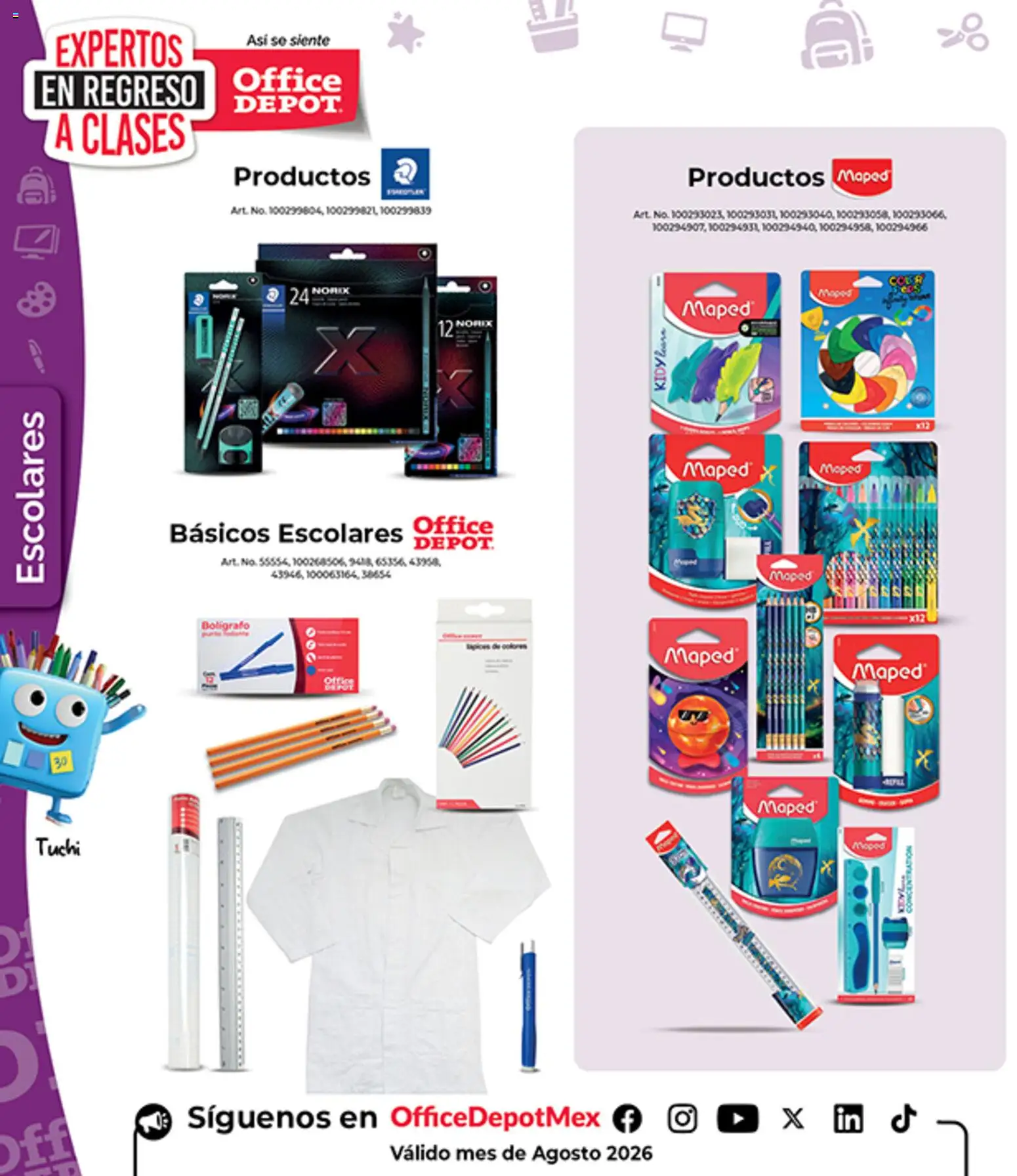 Nuevas ofertas de Office Depot válidas en toda la República Mexicana desde el 01/08/2026. ¡Encuentra las mejores ofertas en Office Depot catálogo! | Página: 15