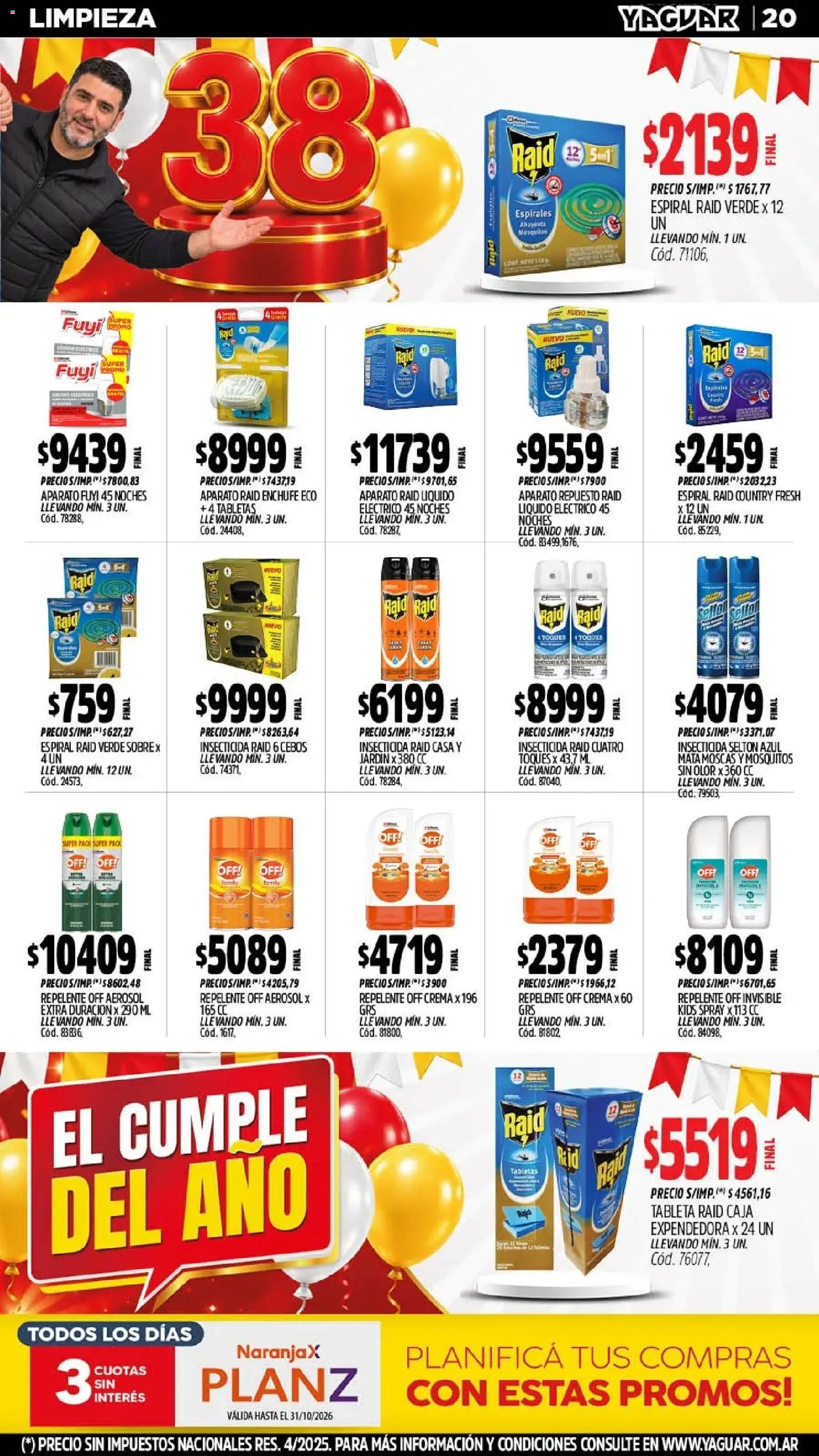 Yaguar - Oferta Semanal Neuquen │ válido desde el 12/10/2026 | Página: 22