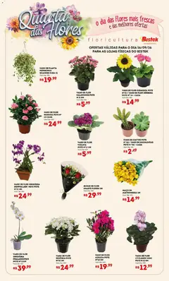 Bistek Supermercados ofertas Quarta das Flores - Pré-Visualização do folheto da loja Bistek Supermercados, válido de 16/09/2026