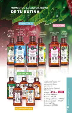 Vista previa de Yves Rocher campaña 7 2026, nuevo folleto de la tienda, válido en México a partir del 12.05.2026 | Página: 109 | Productos: Avena, Hinojo, Limón, Mango