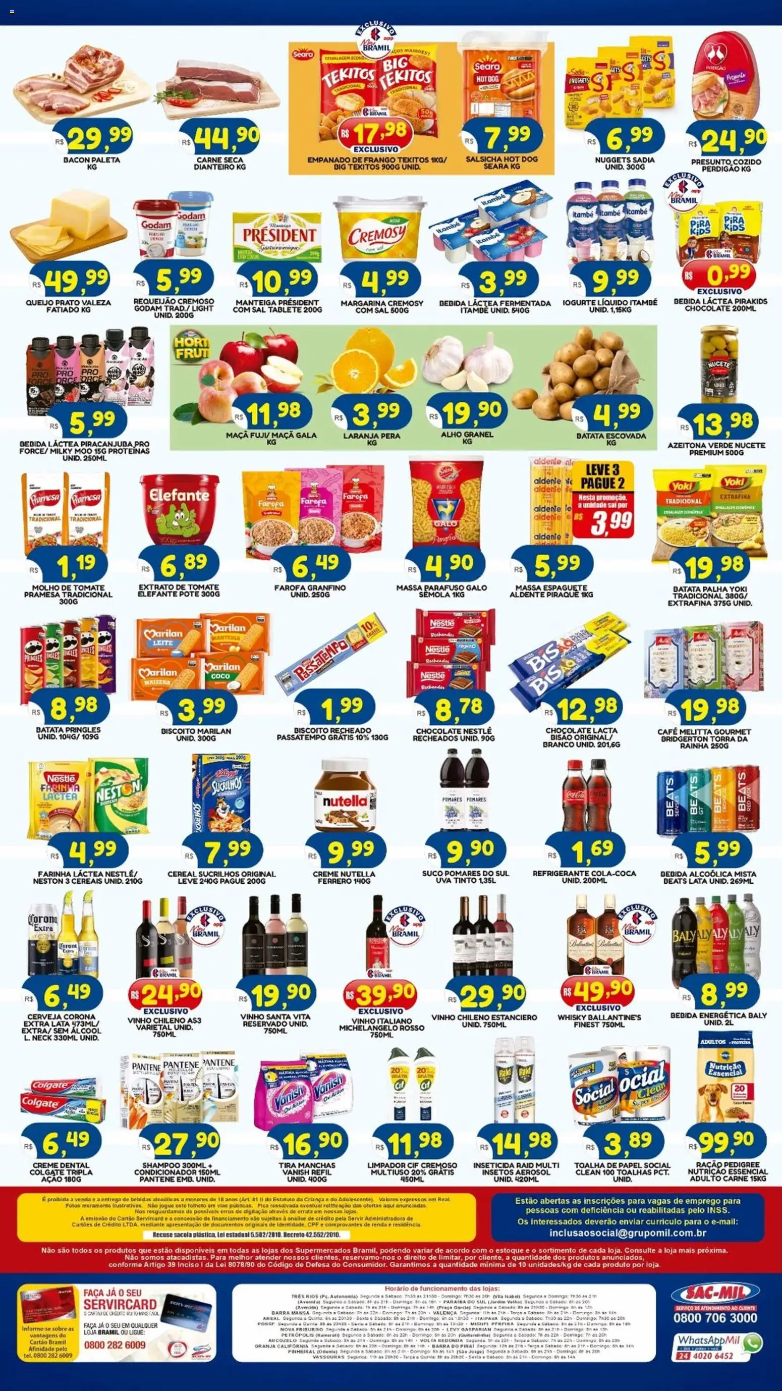 Bramil Supermercados Folheto - válido de 22.05.2026 | Página: 2 | Produtos: Manteiga, Café, Massa, Margarina