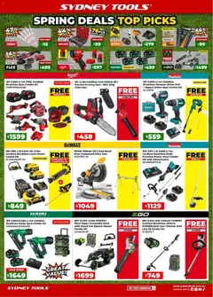 Preview of Sydney Tools catalogue - valid from 17/09/2026