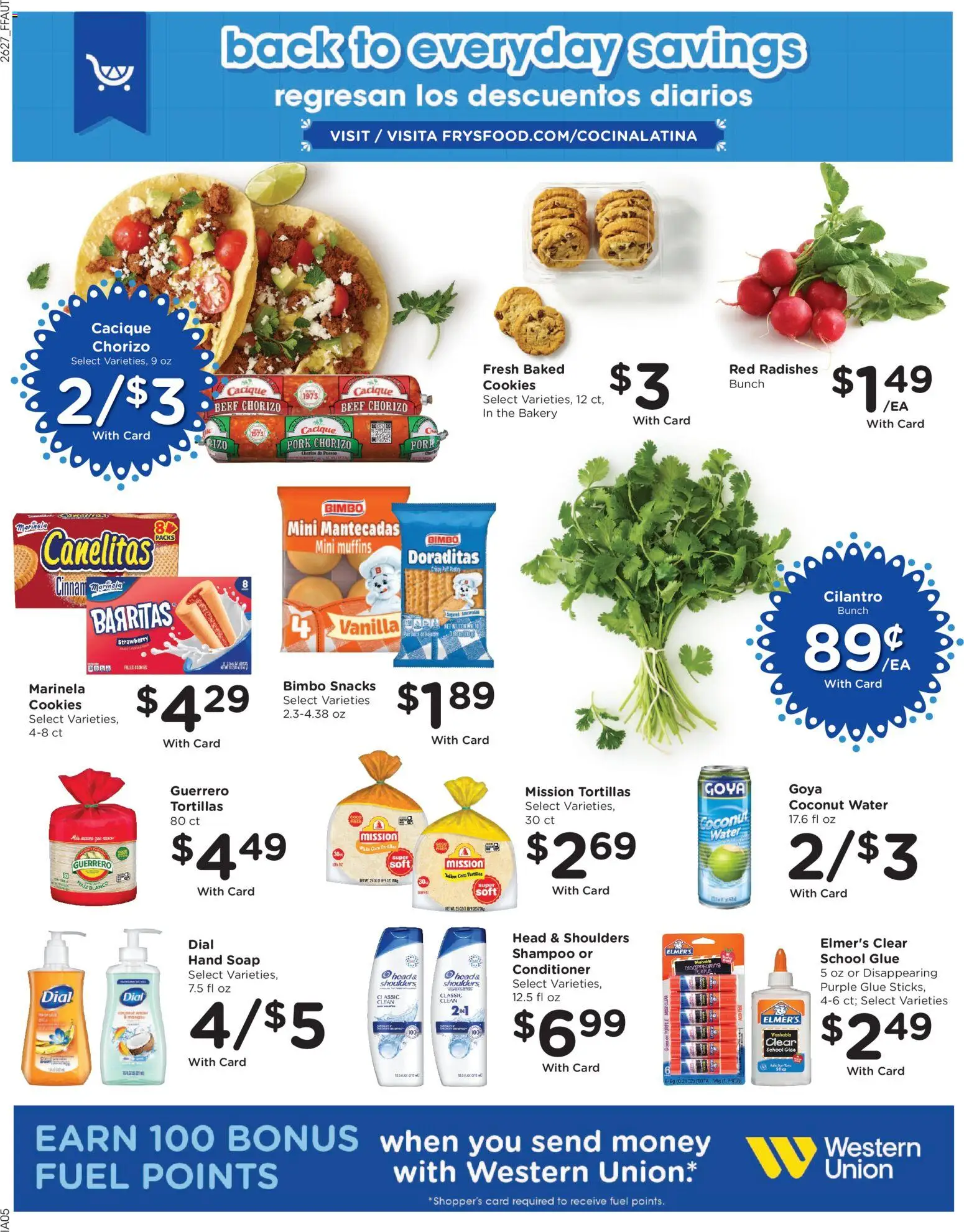 Fry's Food Weekly Ad - valid from 08/05/2026 | Page: 15 | Products: Bakery, Beef, Cookies, Water