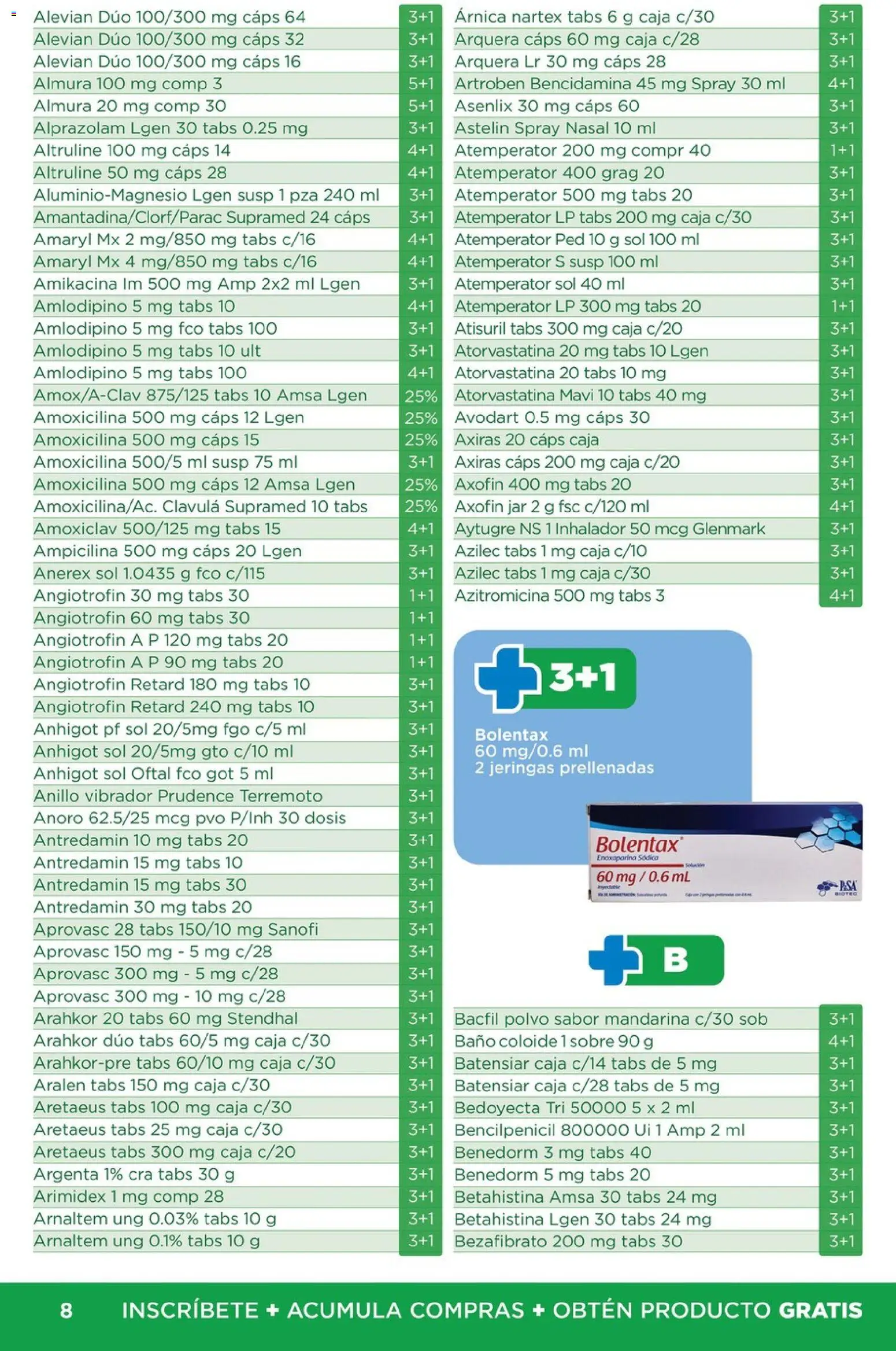 Nuevas ofertas de Chedraui válidas en toda la República Mexicana desde el 29/10/2026. ¡Encuentra las mejores ofertas en Chedraui folleto Farmacia! | Página: 8